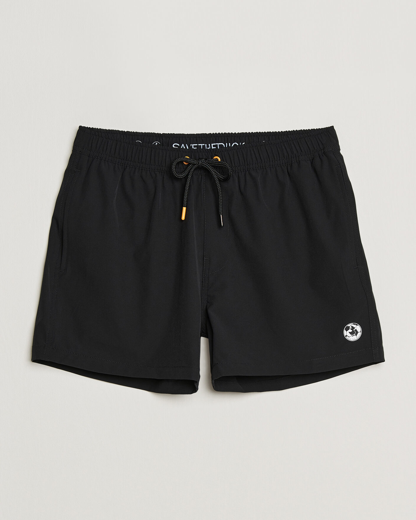 Herren | Badehosen | Save The Duck | Plain Drawstring Swimshorts Black