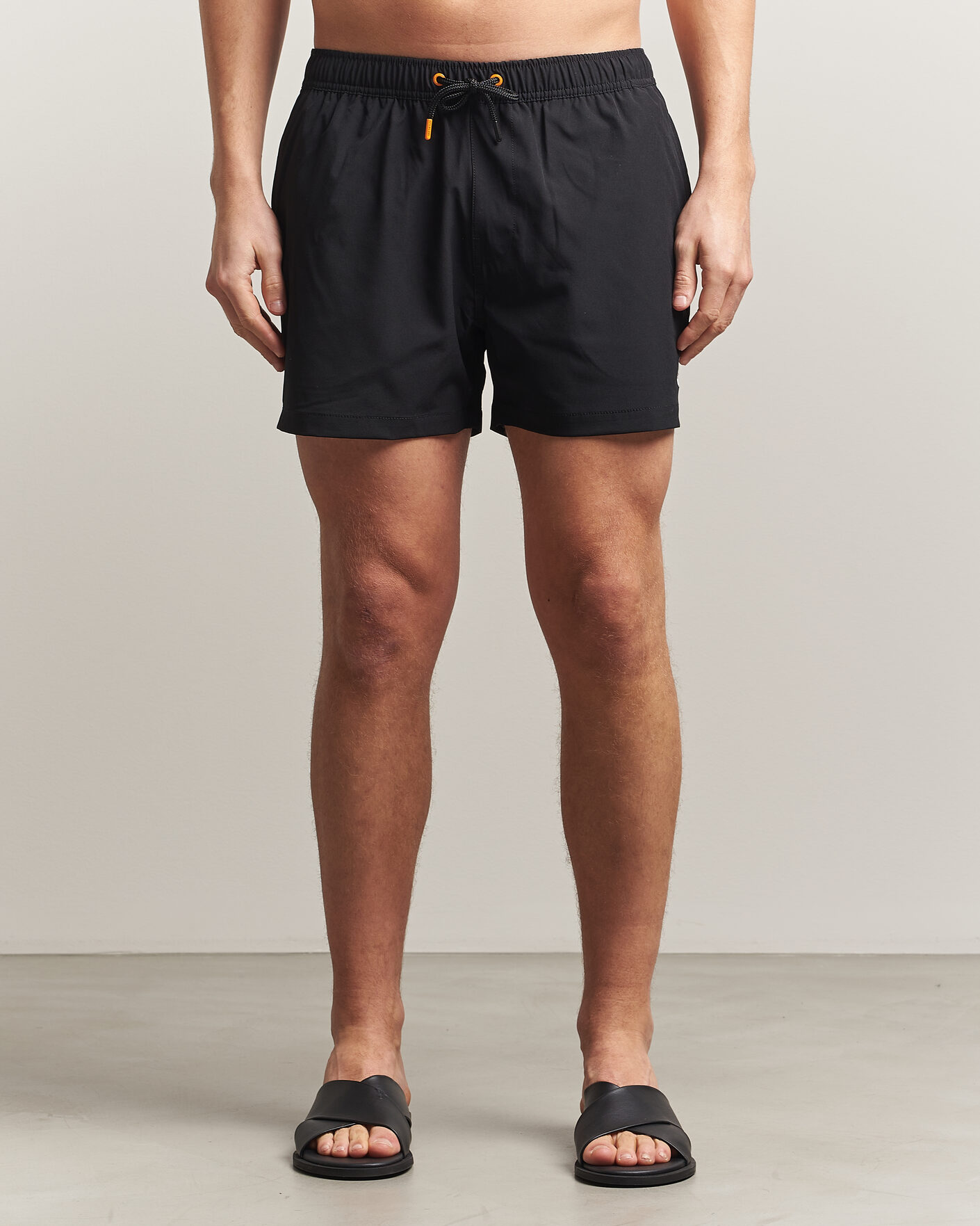 Herren | Badehosen | Save The Duck | Plain Drawstring Swimshorts Black