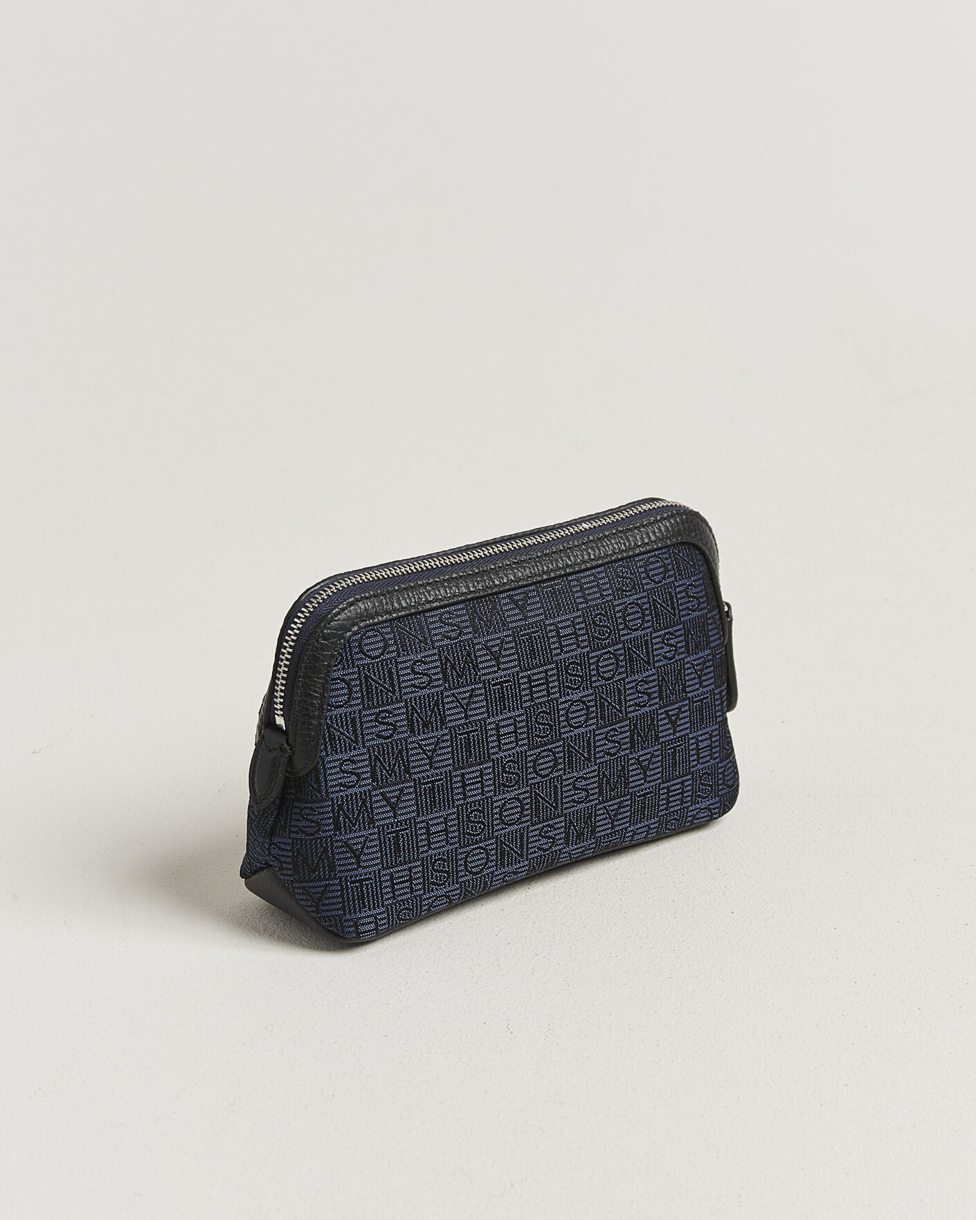 Herren | Taschen | Smythson | Canvas Stamp Small Travel Pouch Navy