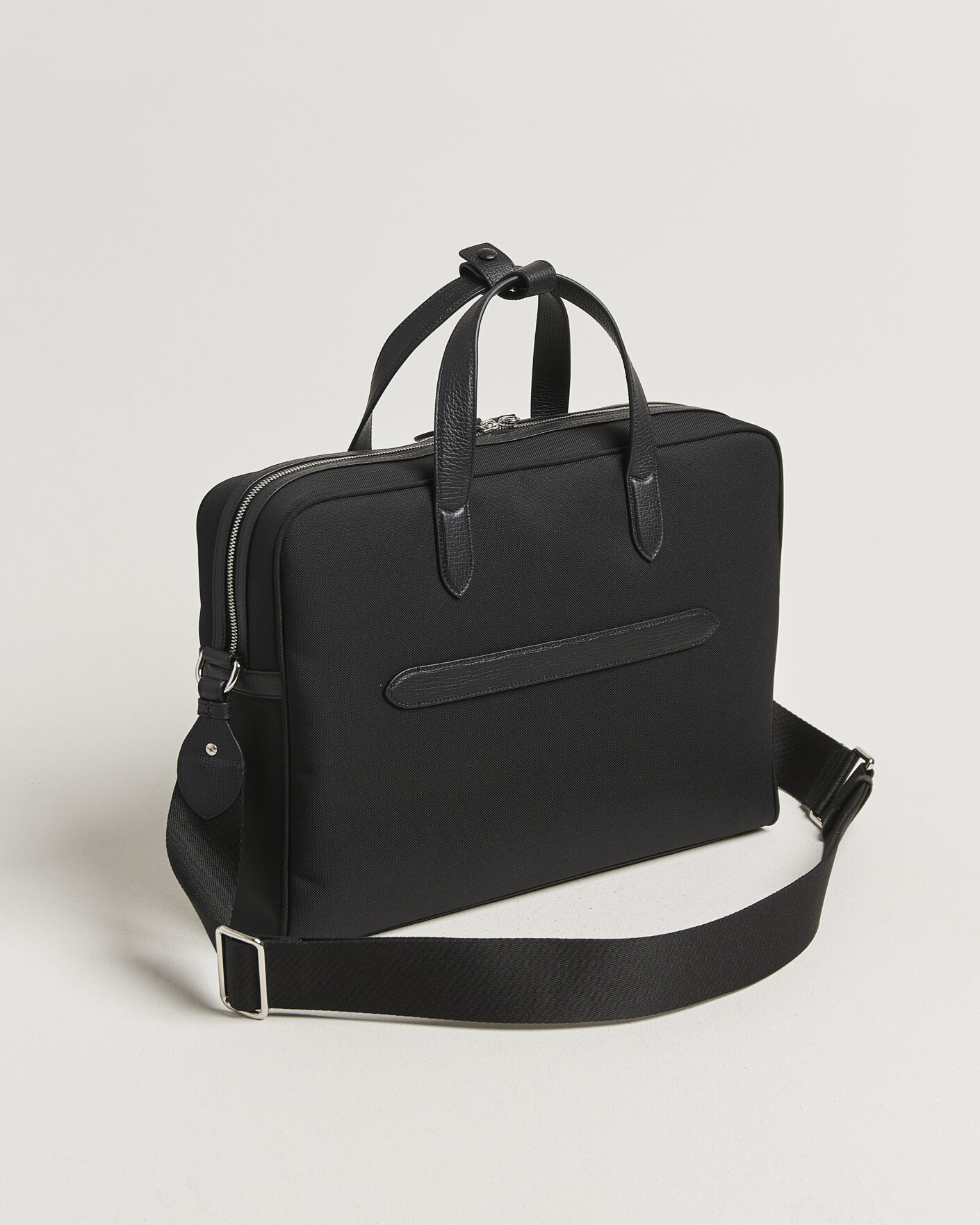 Herren | Taschen | Smythson | Canvas Norton Briefcase Black