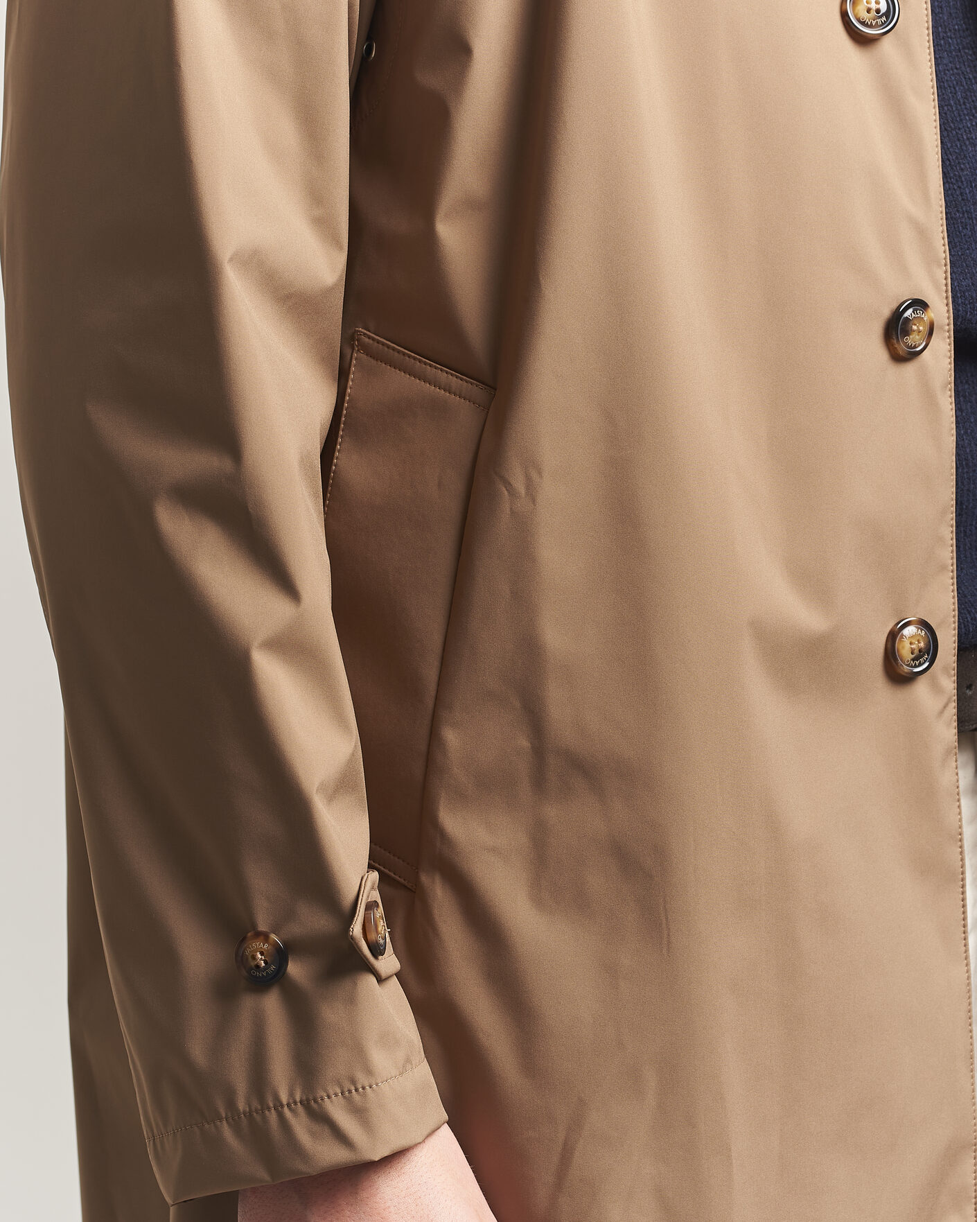 Herren | Jacken | Valstar | Milano Rain Coat Avana