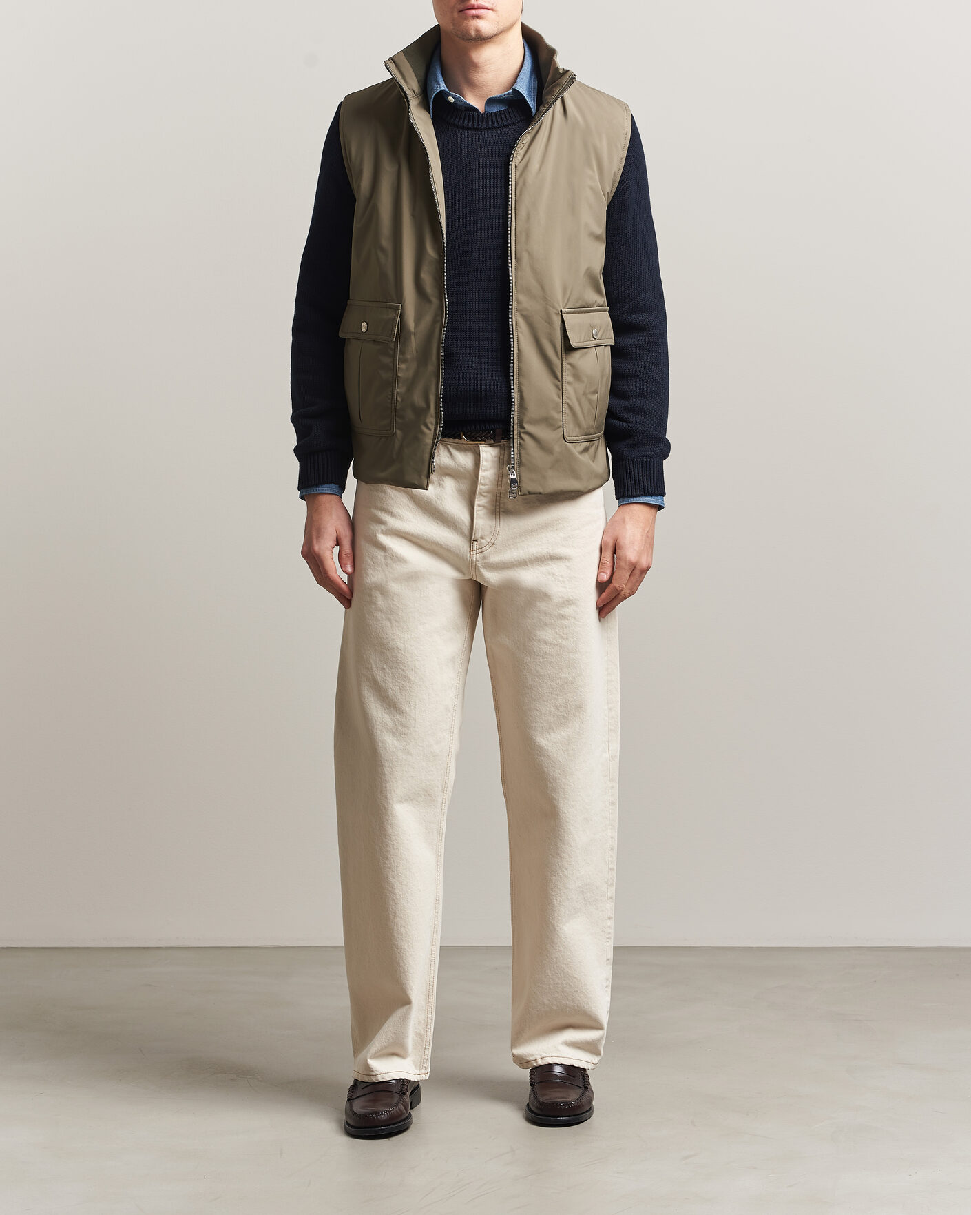 Herren | Westen | Valstar | Nylon Zip Vest Military