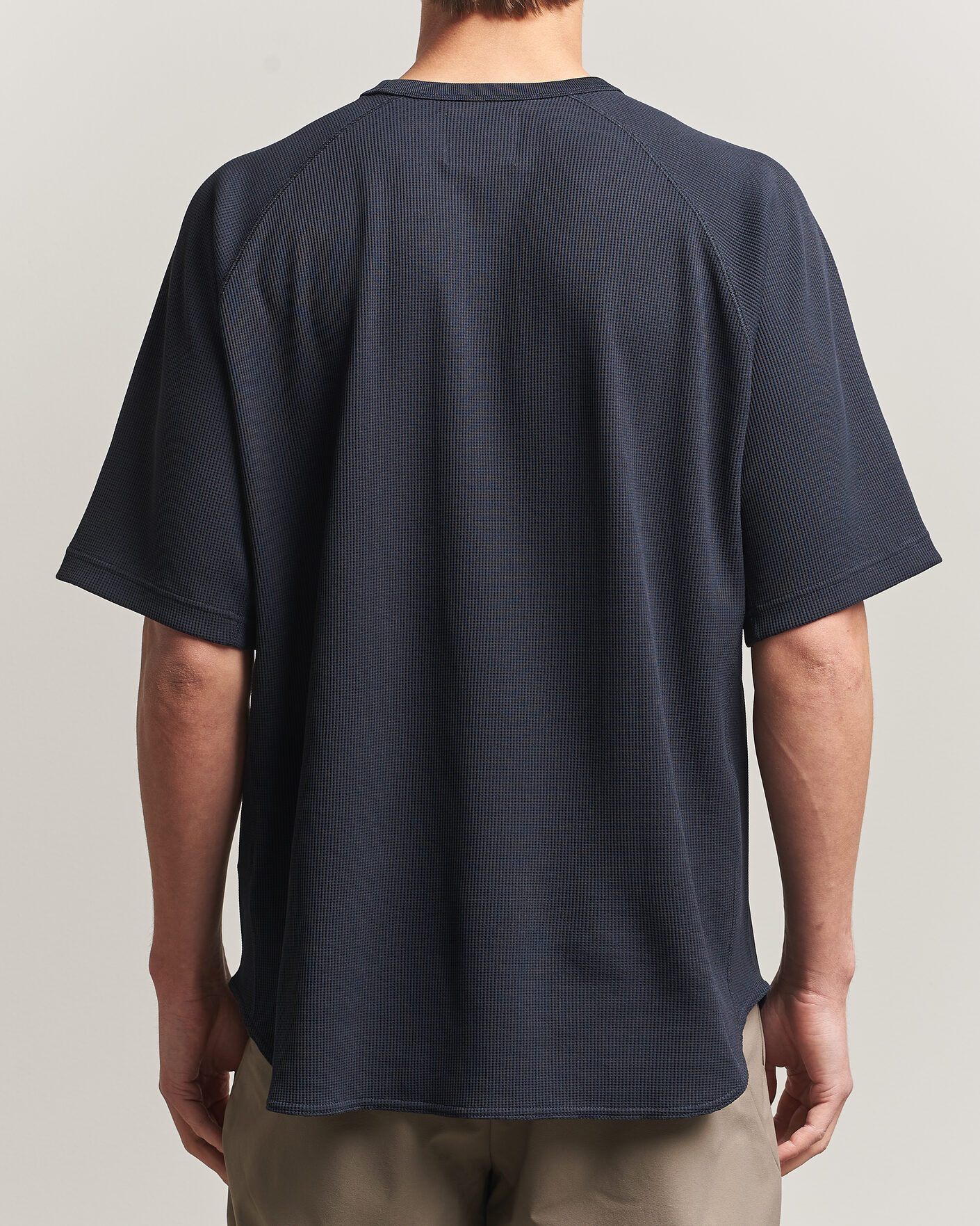 Herren | T-Shirts | Snow Peak | Dry Waffle T-Shirt Dark Navy