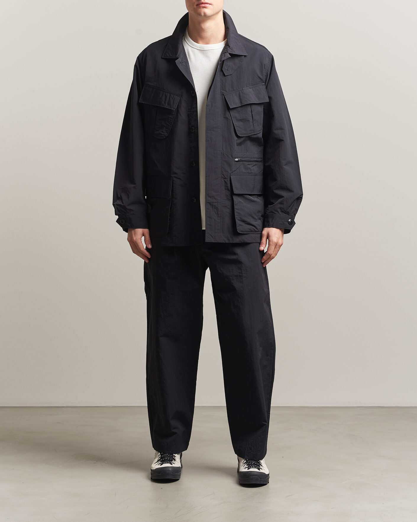 Herren | Jacken | Snow Peak | Nylon Washer Jacket Black