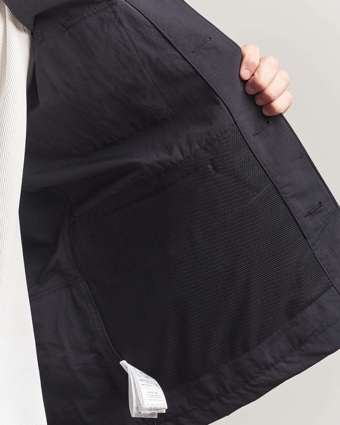 Herren | Jacken | Snow Peak | Nylon Washer Jacket Black