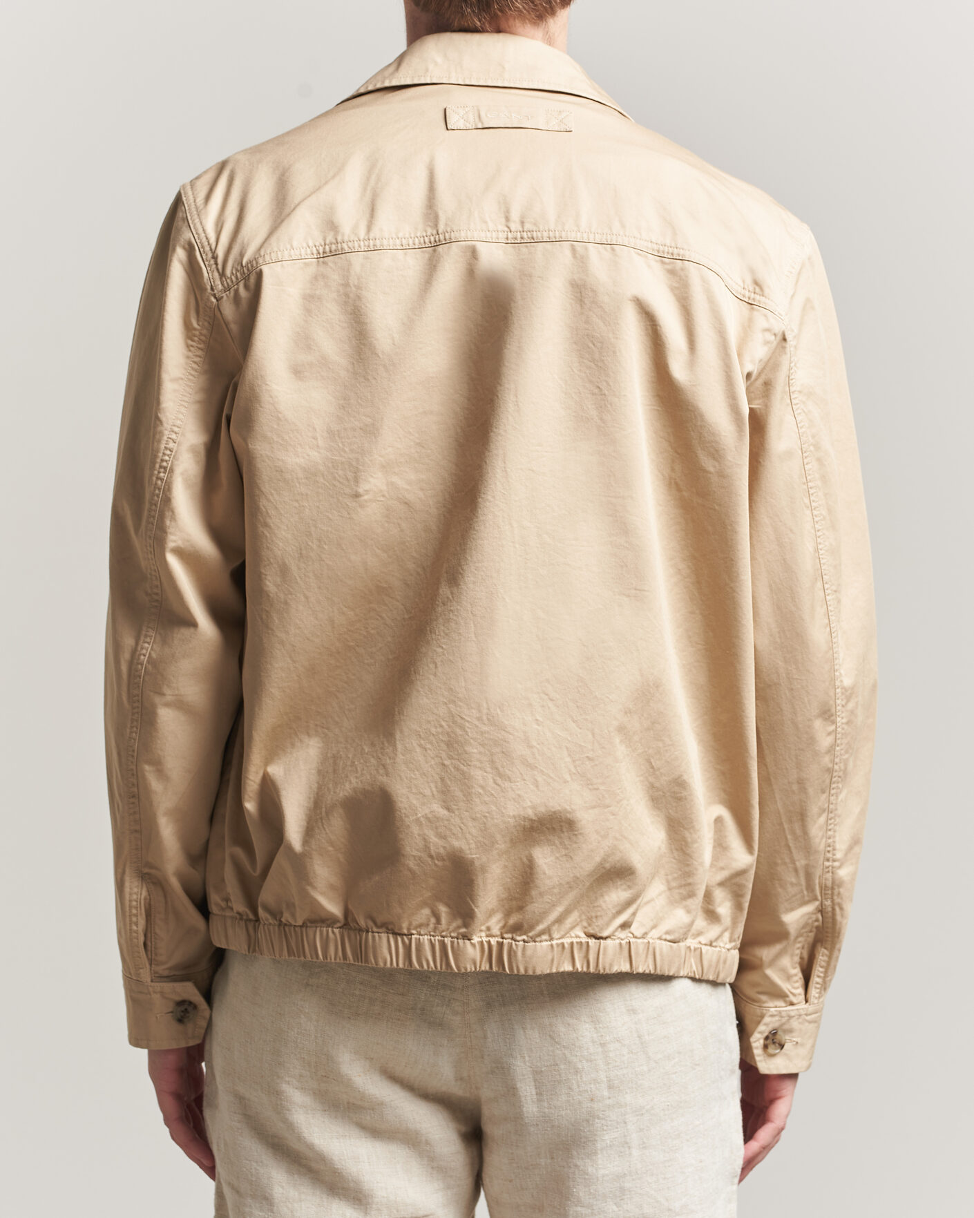 Herren | Jacken | Gant | Cotton Windcheater Jacket Oat Beige