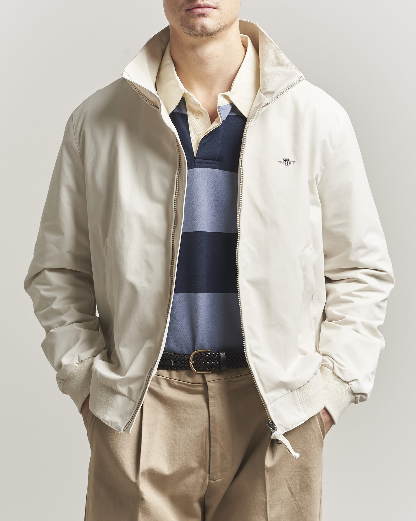 Herren | Jacken | Gant | Lightweight Hampshire Jacket Sand