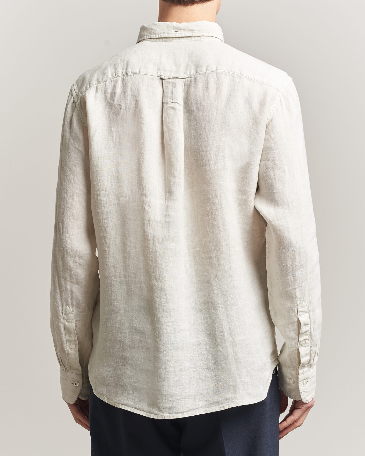 Herren | Hemden | Gant | Regular Fit Garment Dyed Linen Shirt Sand