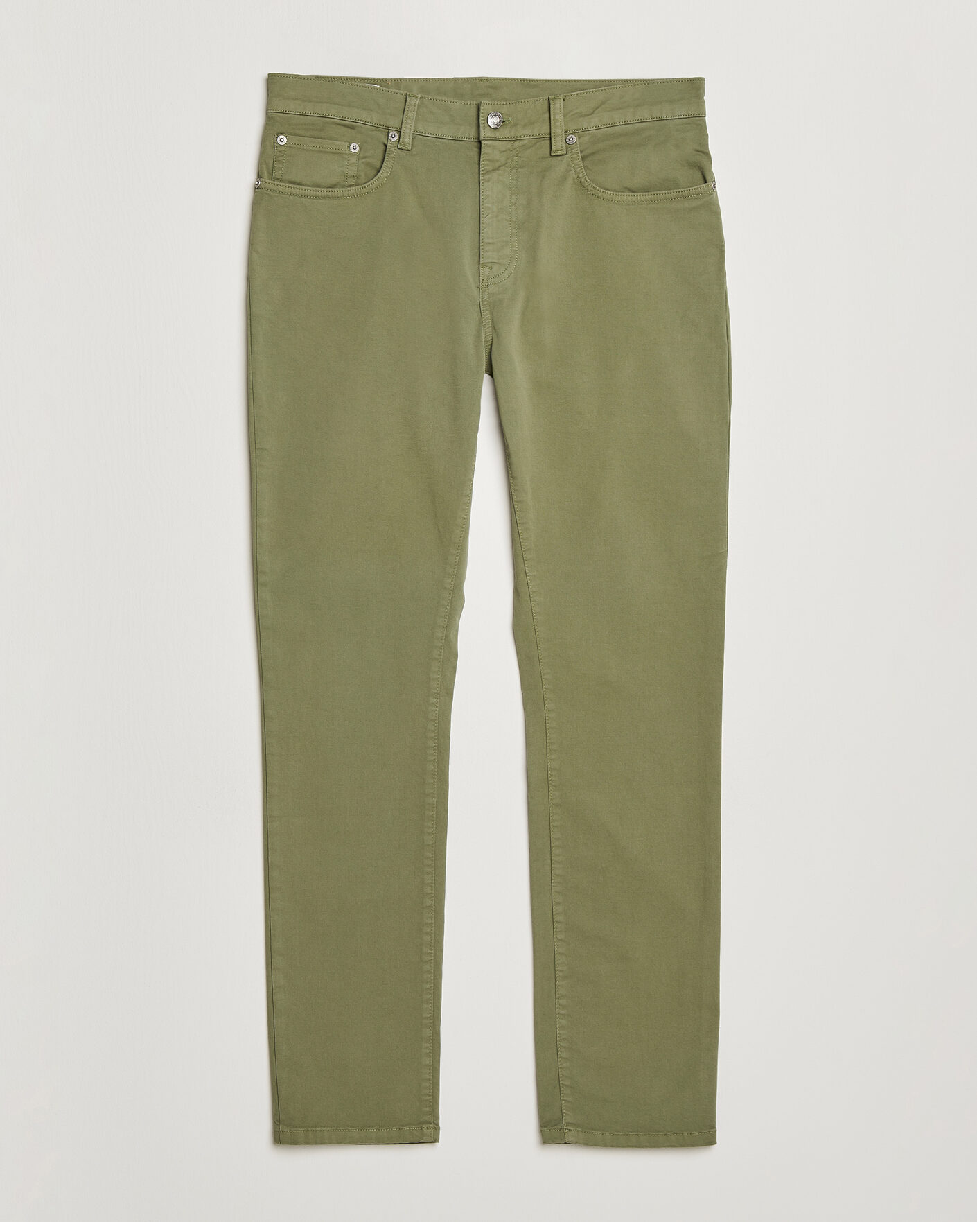 Herren | Hosen | Gant | Slim Fit Desert 5-Pocket Pants Dry Herb Green