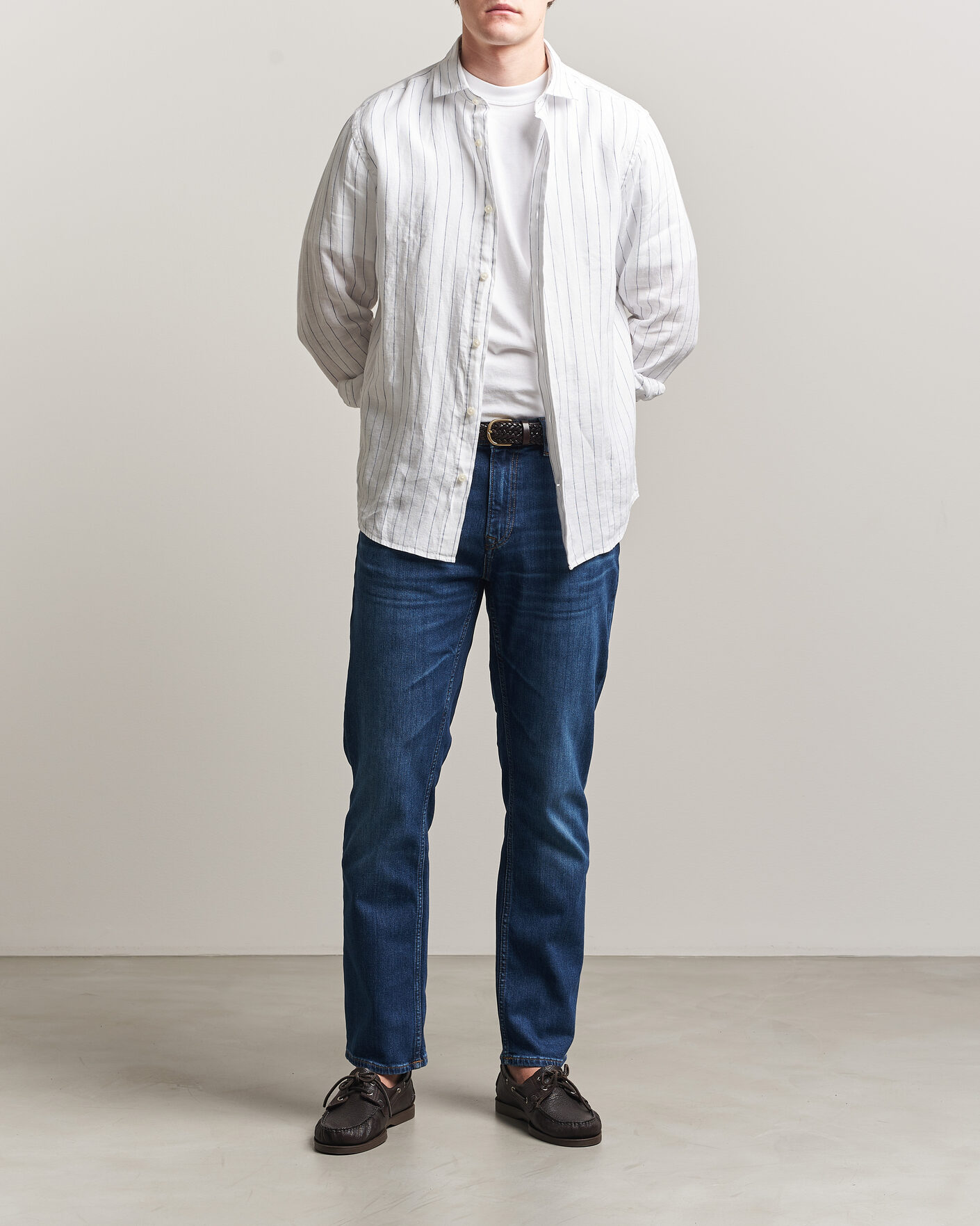 Herren | Jeans | GANT | Regular Fit Jeans Mid Blue Worn In