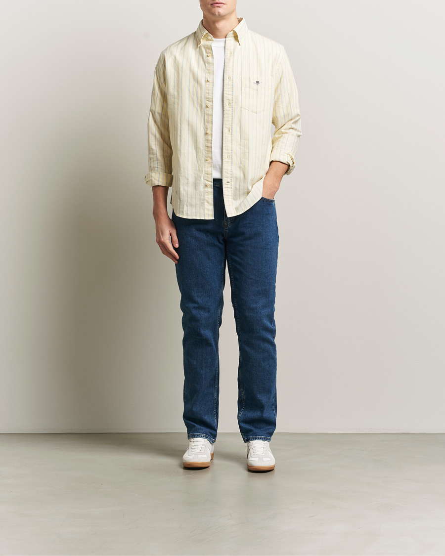 Herren | Hosen | Gant | Regular Fit Jeans Mid Blue Vintage