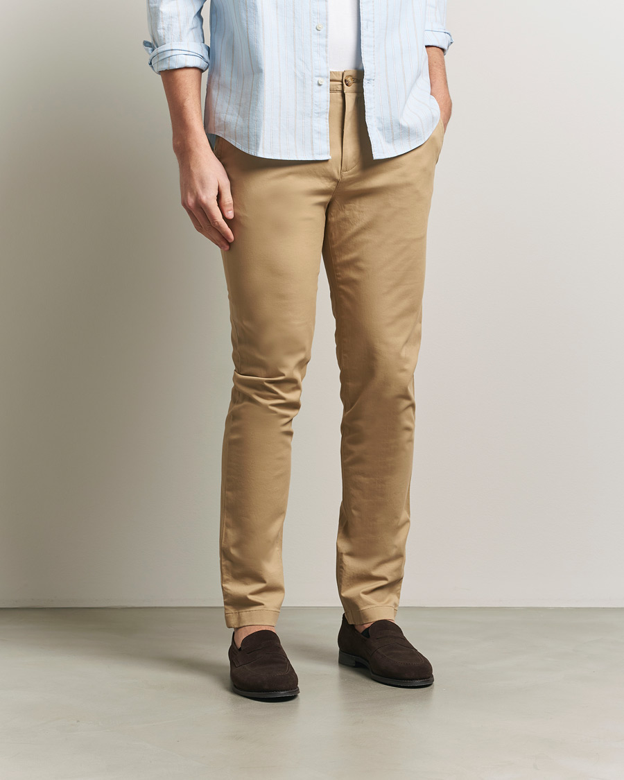 Herren | Hosen | Gant | Slim Fit Chinos Dark Khaki
