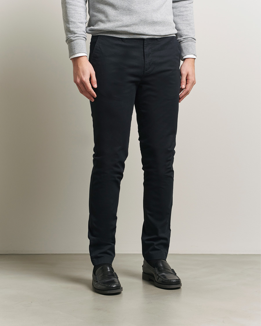 Herren | Hosen | Gant | Slim Fit Chinos Black