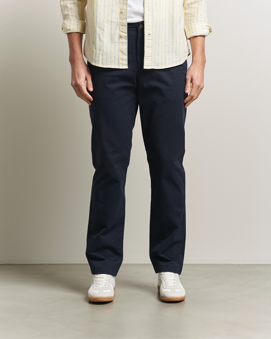 Herren | Hosen | Gant | Regular Fit Chinos Evening Blue