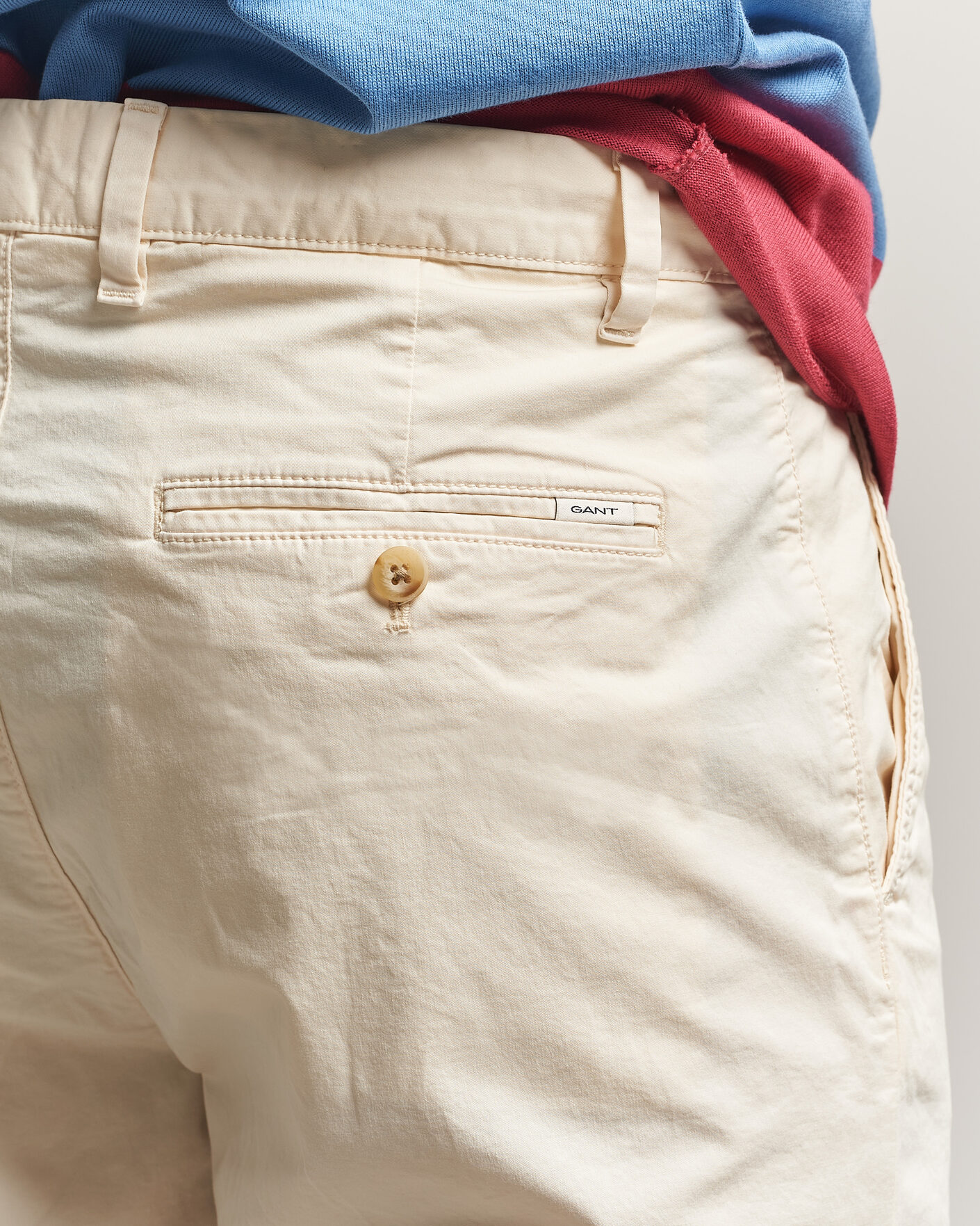 Herren | Shorts | GANT | Regular Sunfaded Shorts Cream