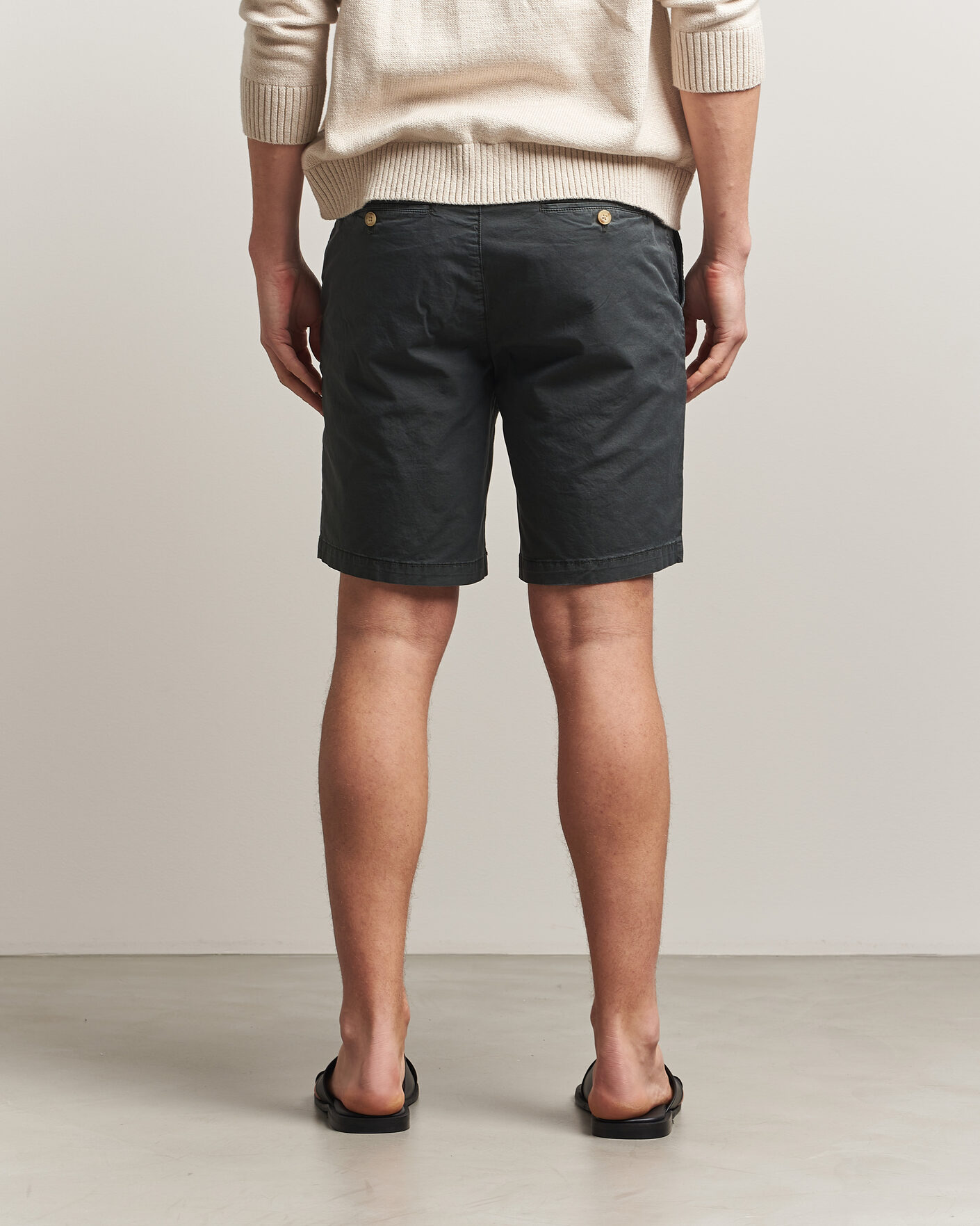 Herren | Shorts | Gant | Regular Sunfaded Shorts Washed Out Black
