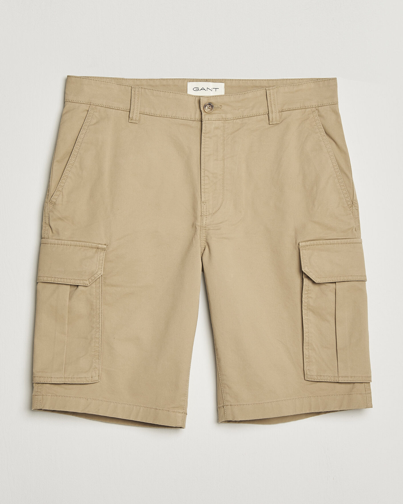 Herren | Shorts | GANT | Regular Fit Classic Cargo Shorts Dark Khaki