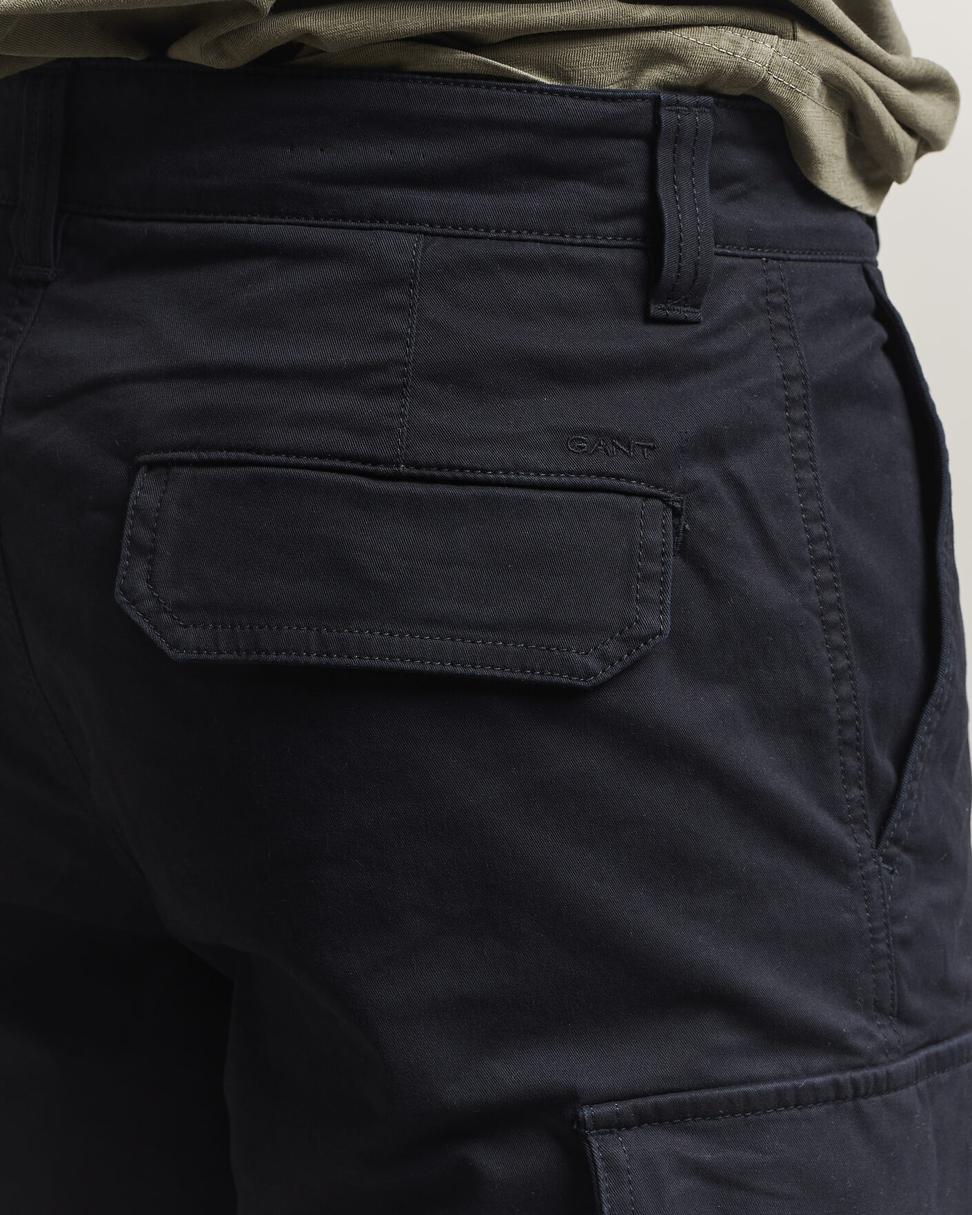 Herren | Shorts | Gant | Regular Fit Classic Cargo Shorts Black