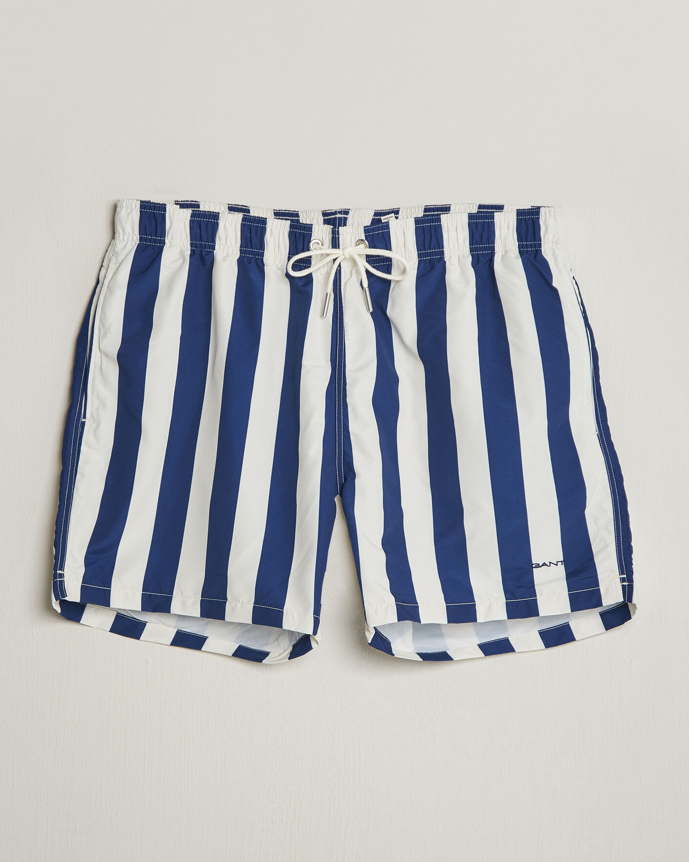 Herren | Badehosen | Gant | Blockstriped Swimshorts Rich Navy
