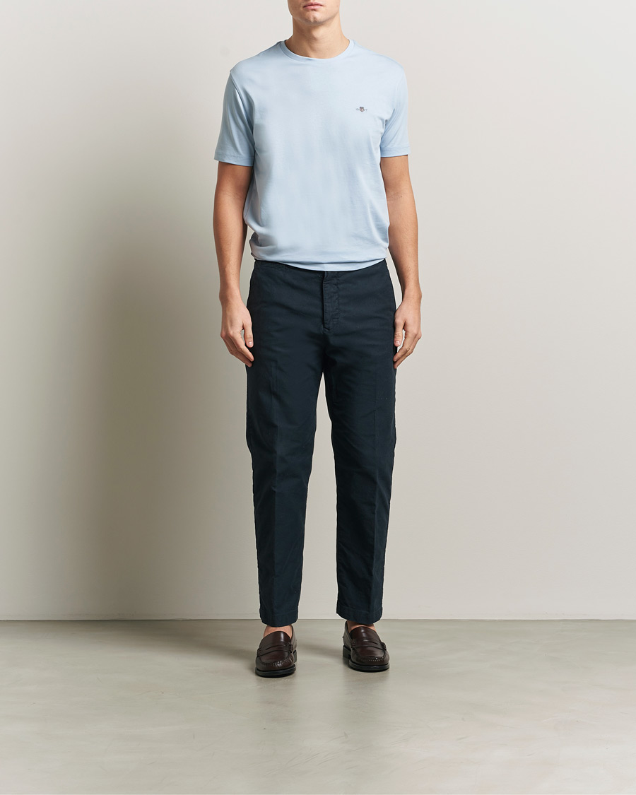 Herren | T-Shirts | Gant | The Original T-Shirt Fresh Blue