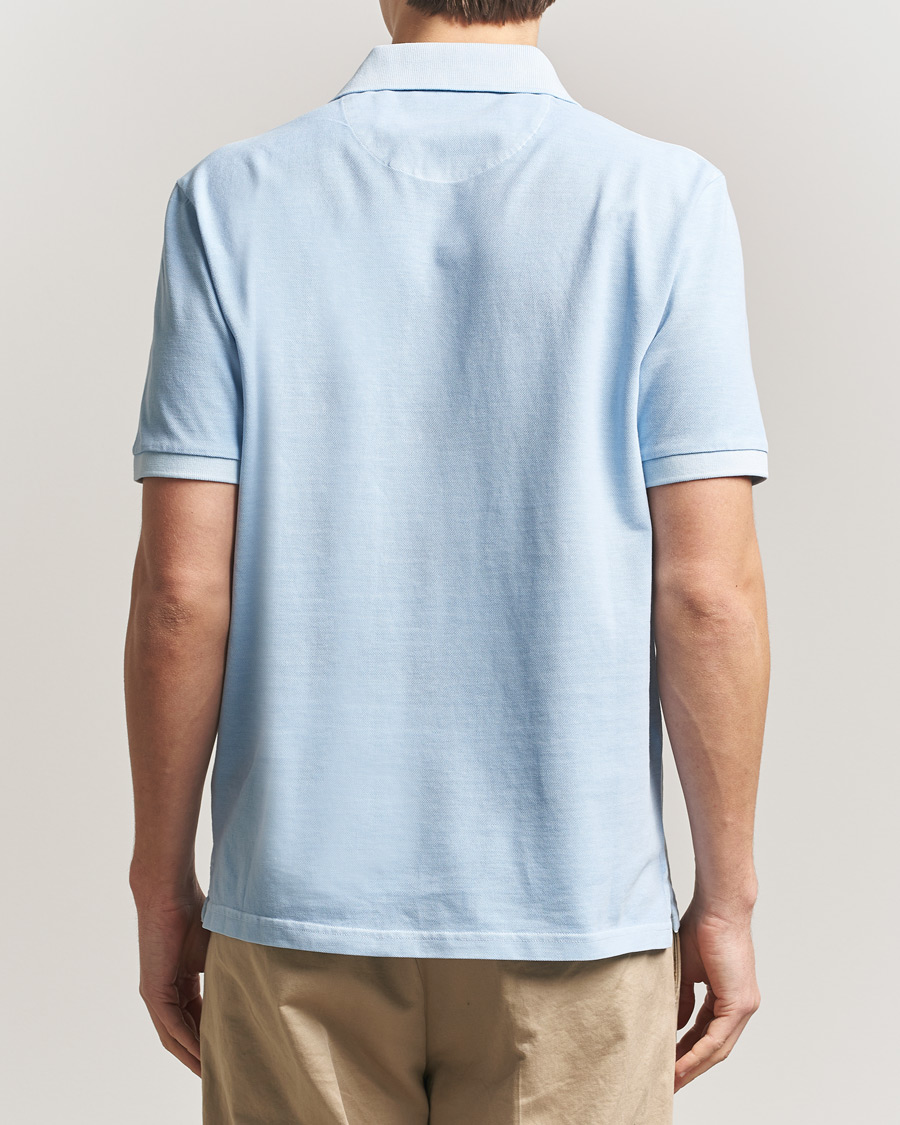 Herren | Poloshirts | Gant | Sunfaded Polo Fresh Blue