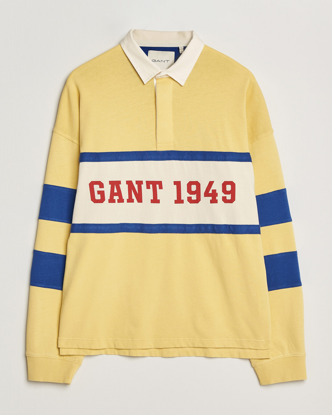 Herren | Pullover | Gant | Heavy Rugger Light Mustard Yellow