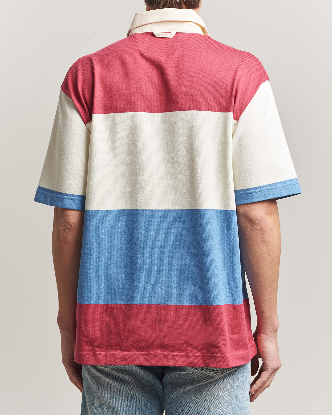 Herren | Poloshirts | Gant | Striped Short Sleeve Rugger Multi