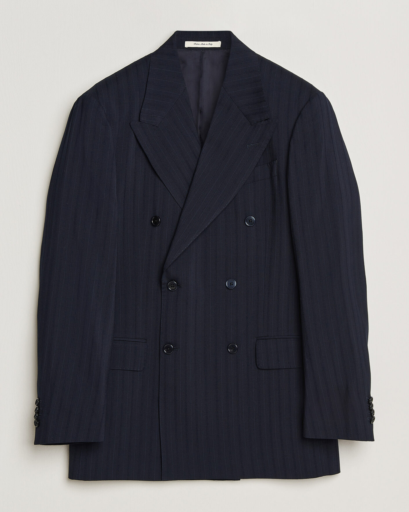 Herren | Sakkos | GANT | Tonal Pinstriped Suit Blazer Evening Blue