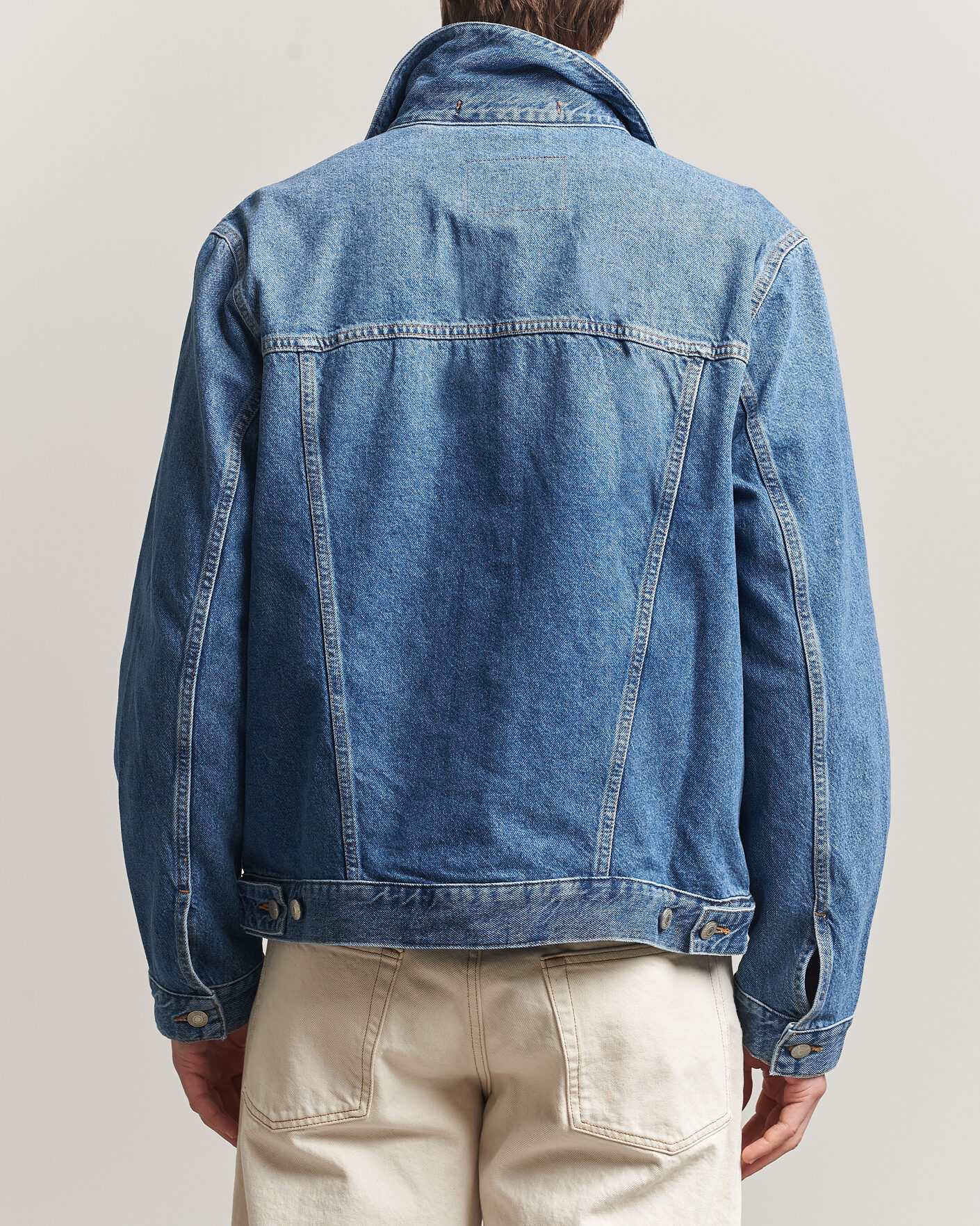 Herren | Jacken | GANT | Denim Trucker Jacket Mid Blue