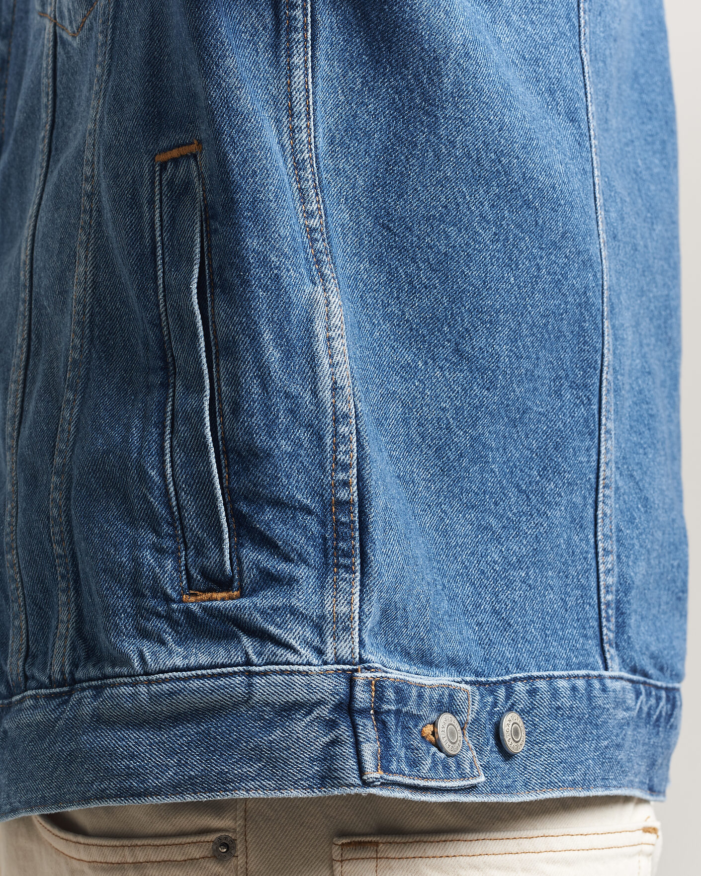 Herren | Jacken | Gant | Denim Trucker Jacket Mid Blue