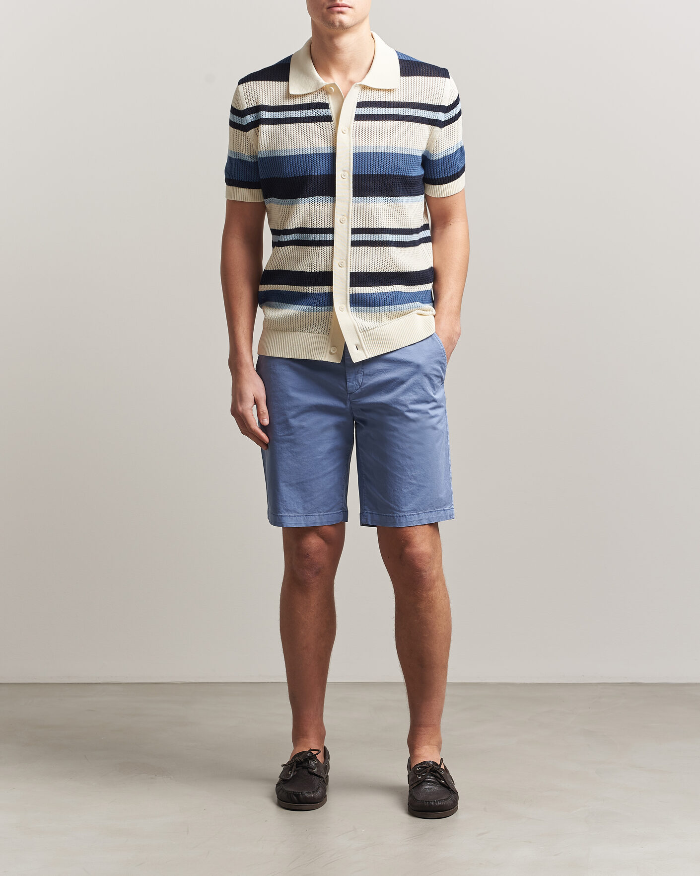 Herren | Shorts | GANT | Regular Sunfaded Shorts Faded Denim