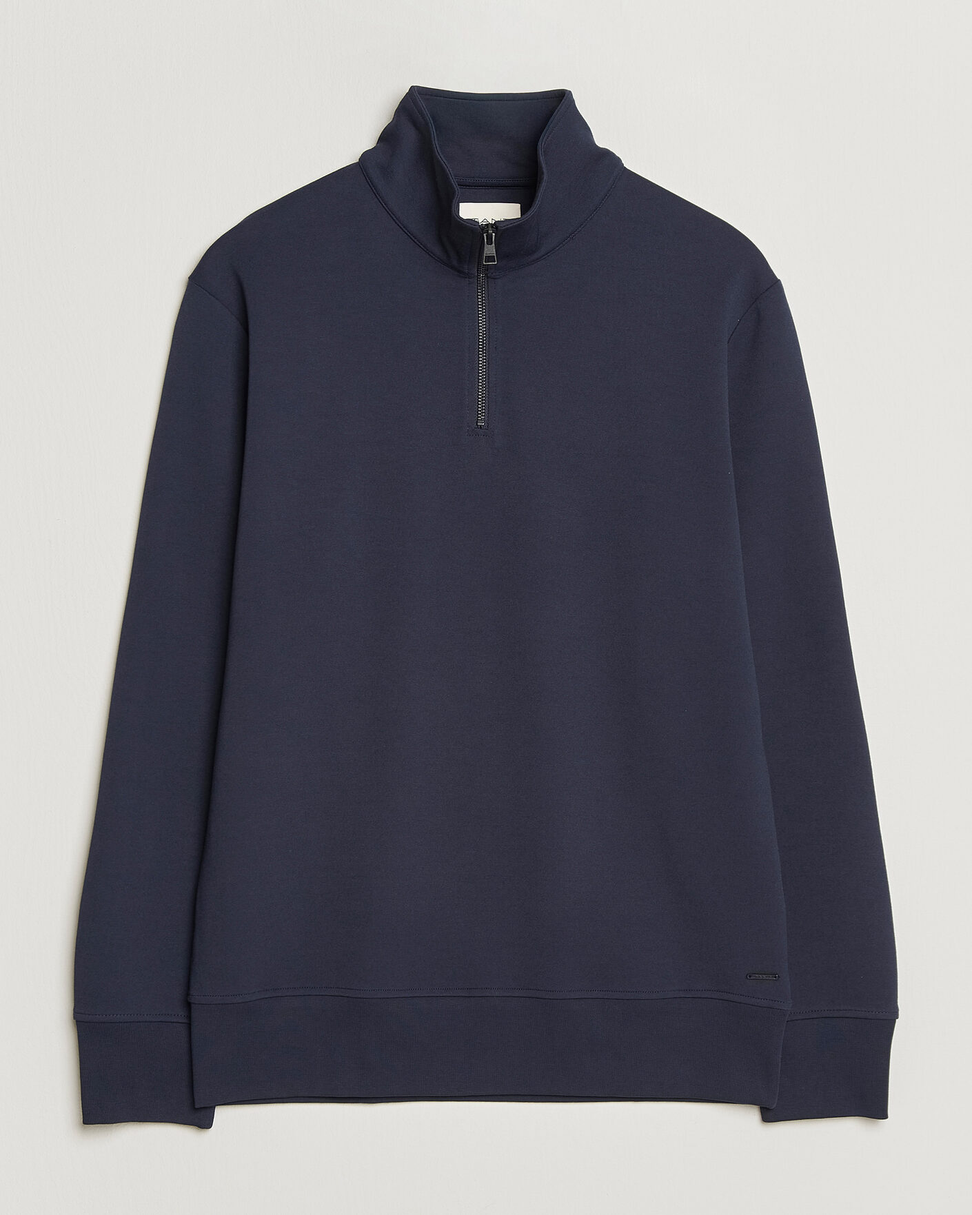 Herren | Pullover | Gant | Interlock Half Zip Evening Blue