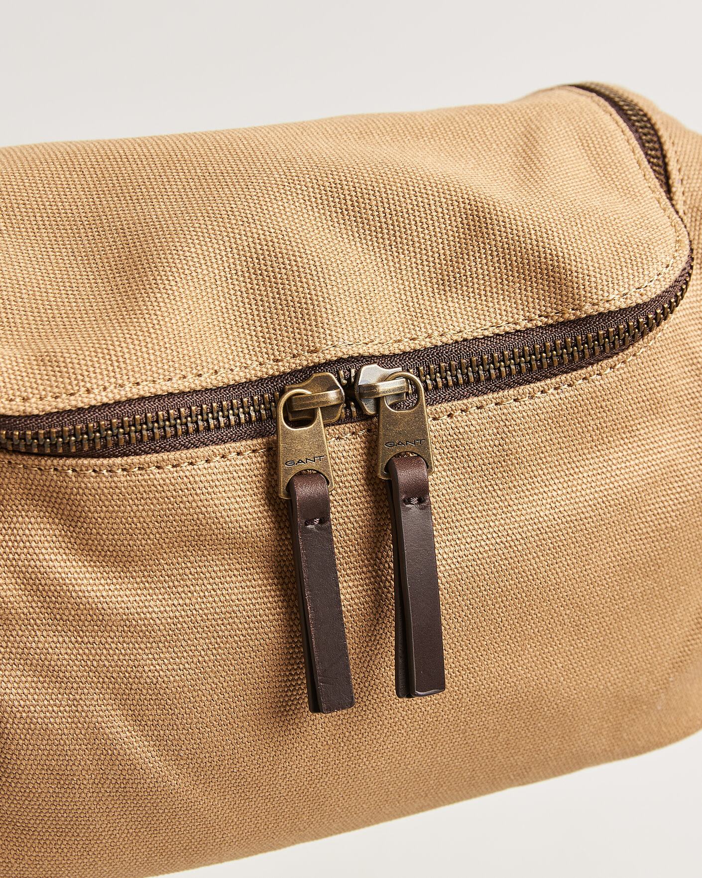 Herren | Taschen | Gant | Washed Canvas Washbag Warm Khaki