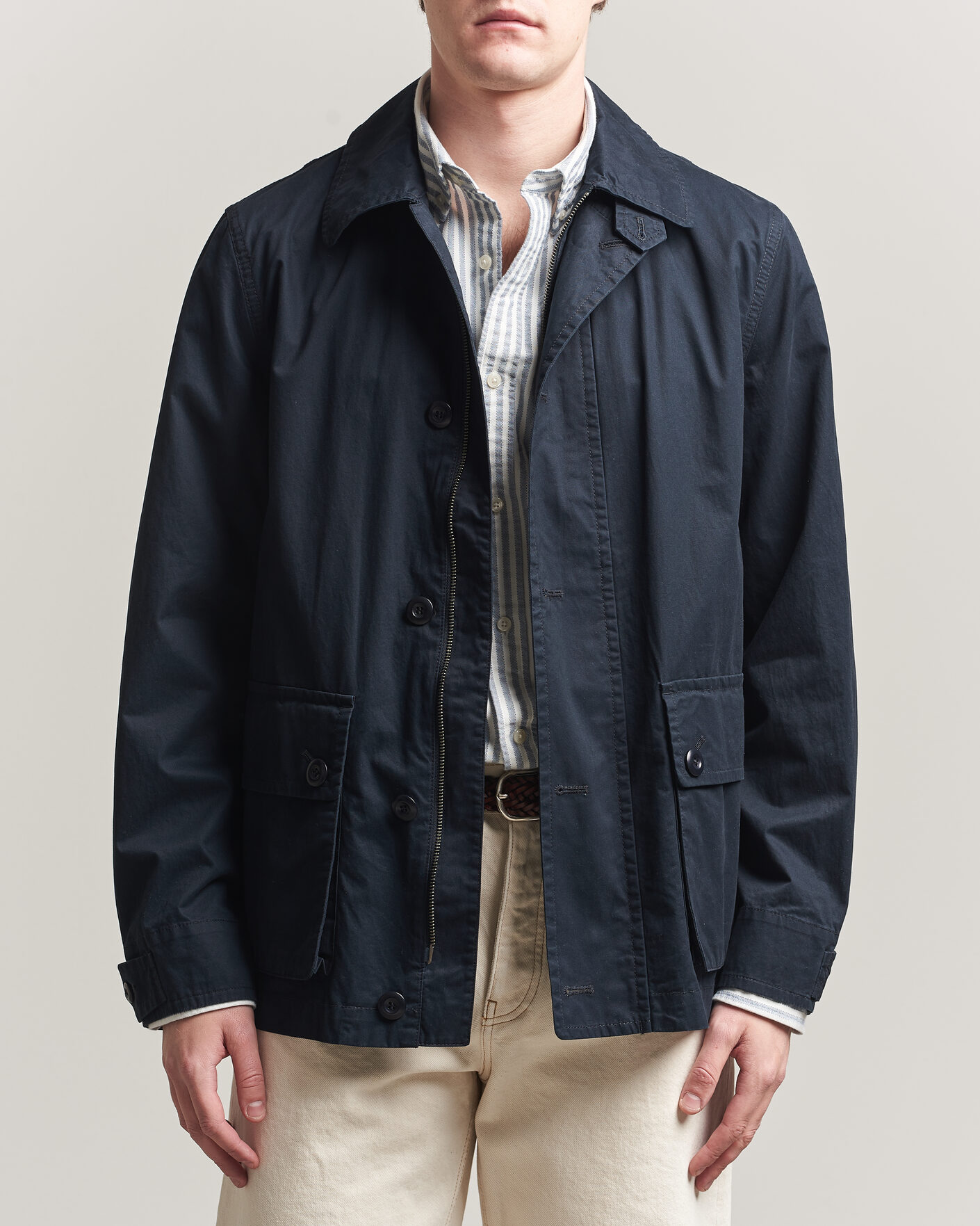 Herren | Jacken | GANT | Cotton Decker Jacket Black