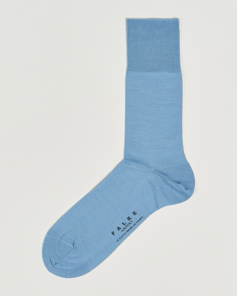 Herren | Unterwäsche | Falke | Airport Socks Sky Blue