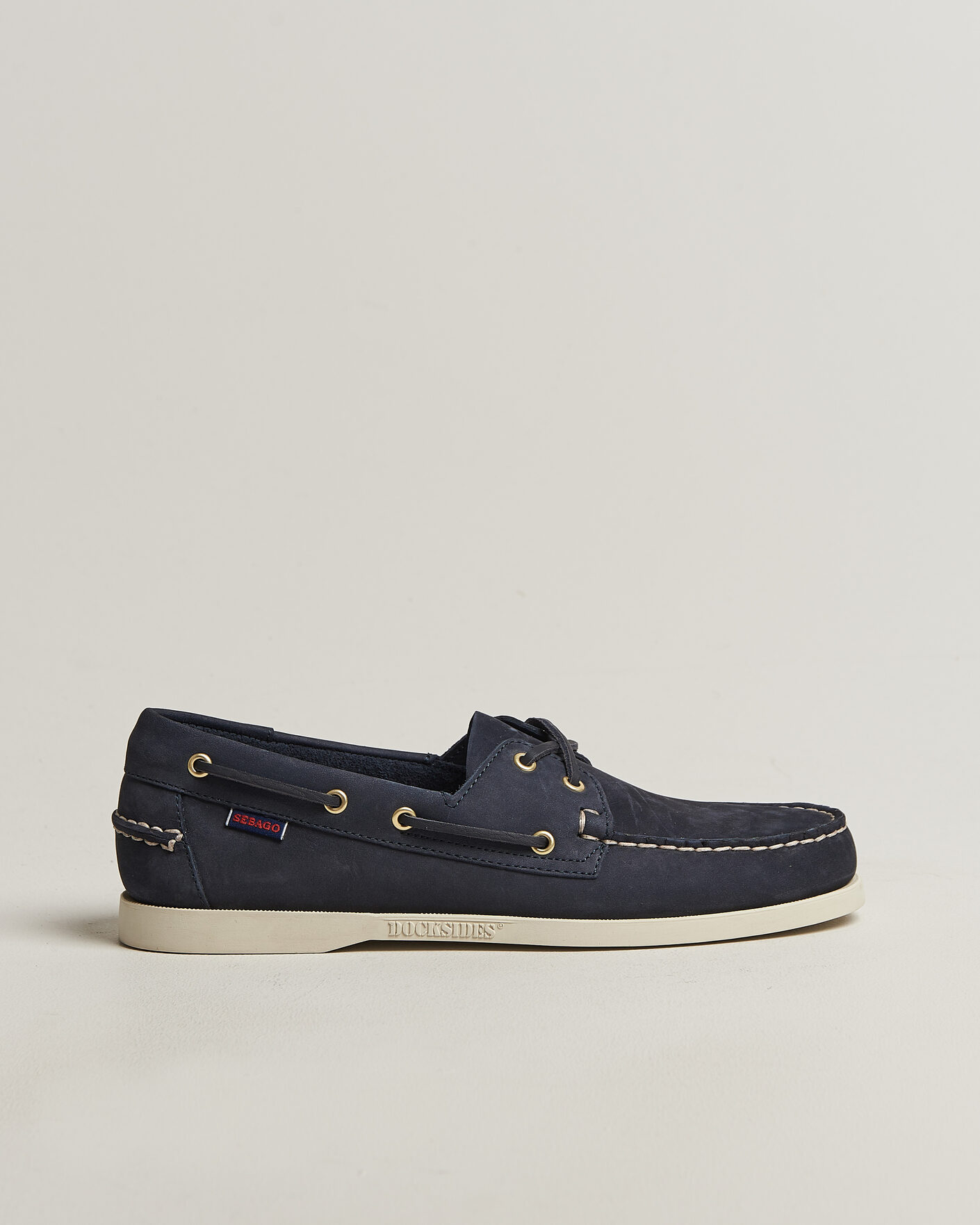 Herren | Segelschuhe | Sebago | Docksides Portland Nubuck Boat Shoe Blue Navy