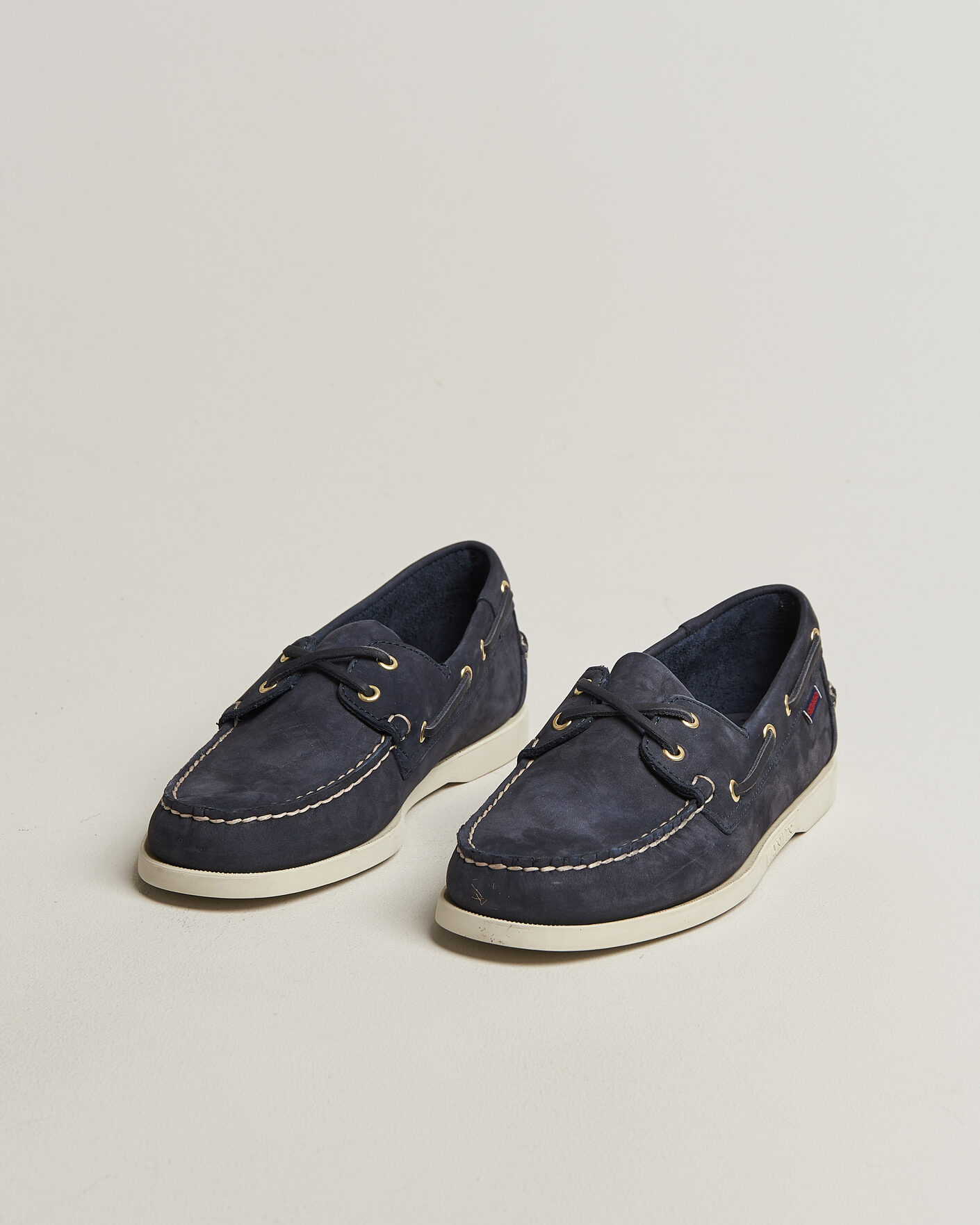 Herren | Segelschuhe | Sebago | Docksides Portland Nubuck Boat Shoe Blue Navy