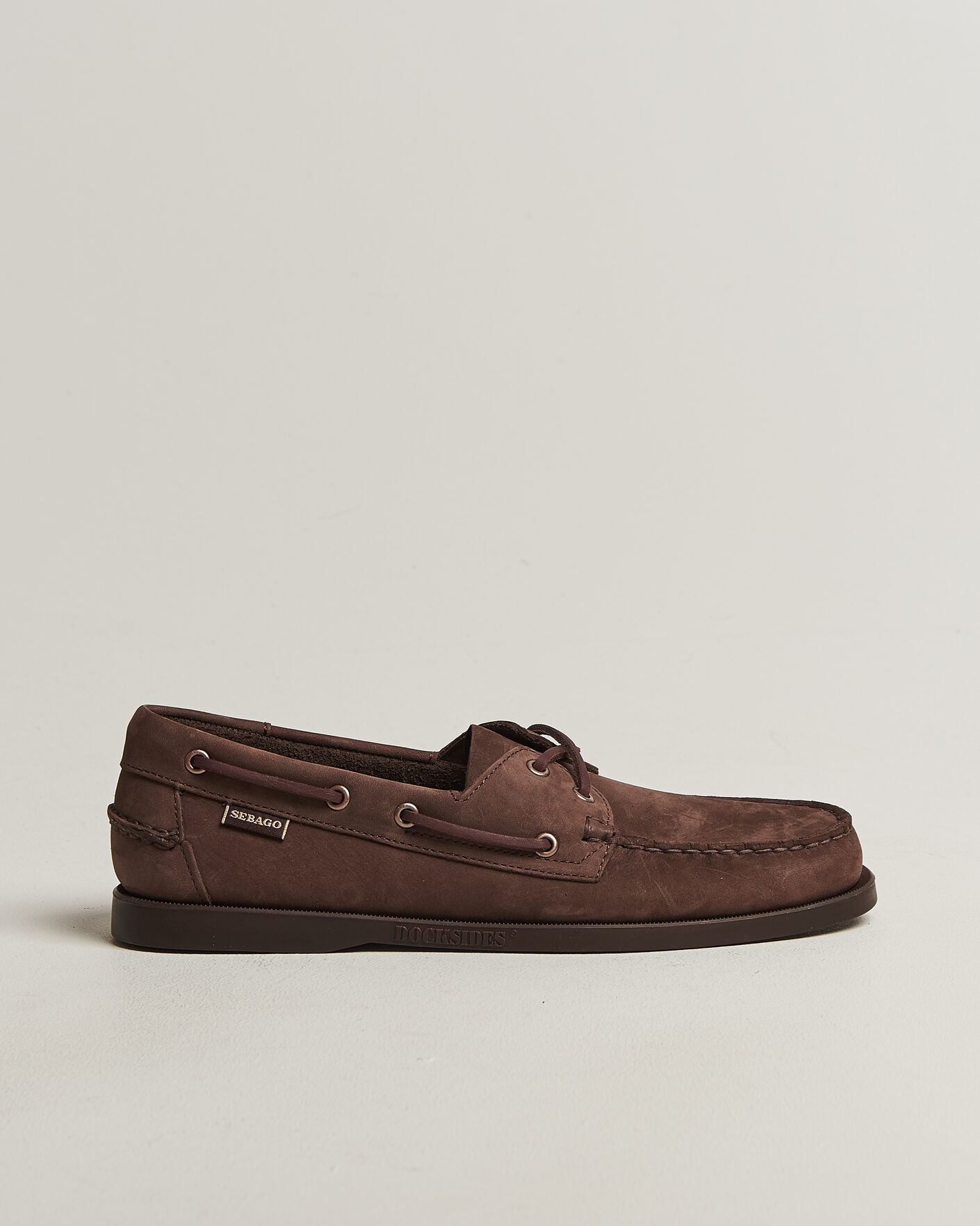 Herren | Segelschuhe | Sebago | Docksides Portland Nubuck Boat Shoe Brown Taupe