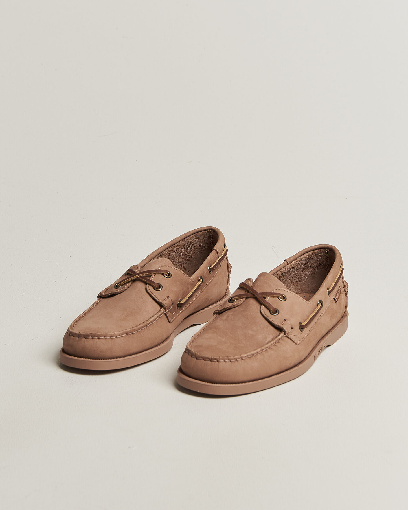 Herren | Segelschuhe | Sebago | Docksides Portland Nubuck Boat Shoe Beige Taupe