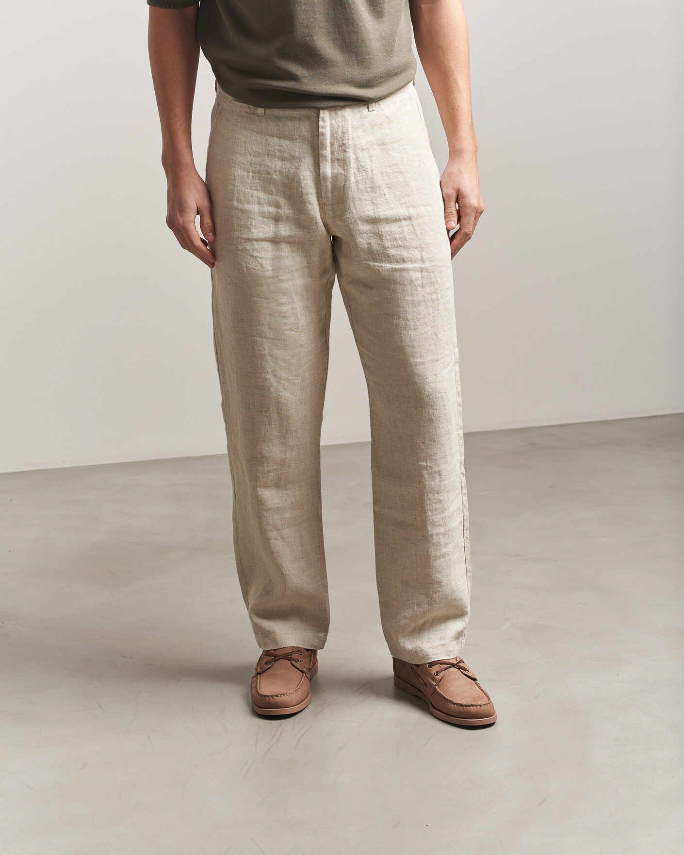 Herren | Segelschuhe | Sebago | Docksides Portland Nubuck Boat Shoe Beige Taupe