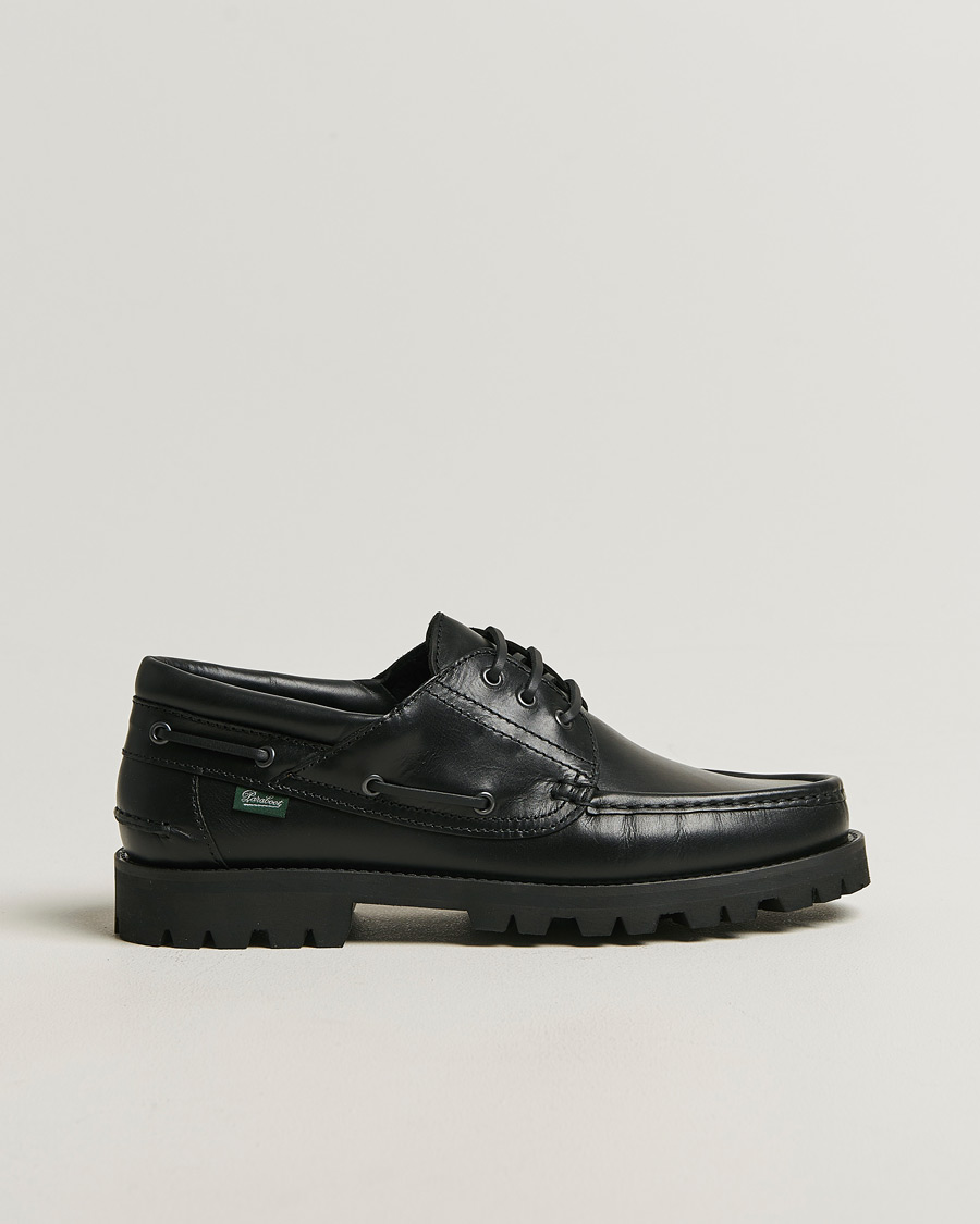 Herren | Derby | Paraboot | Briac Moc Toe Derby Black