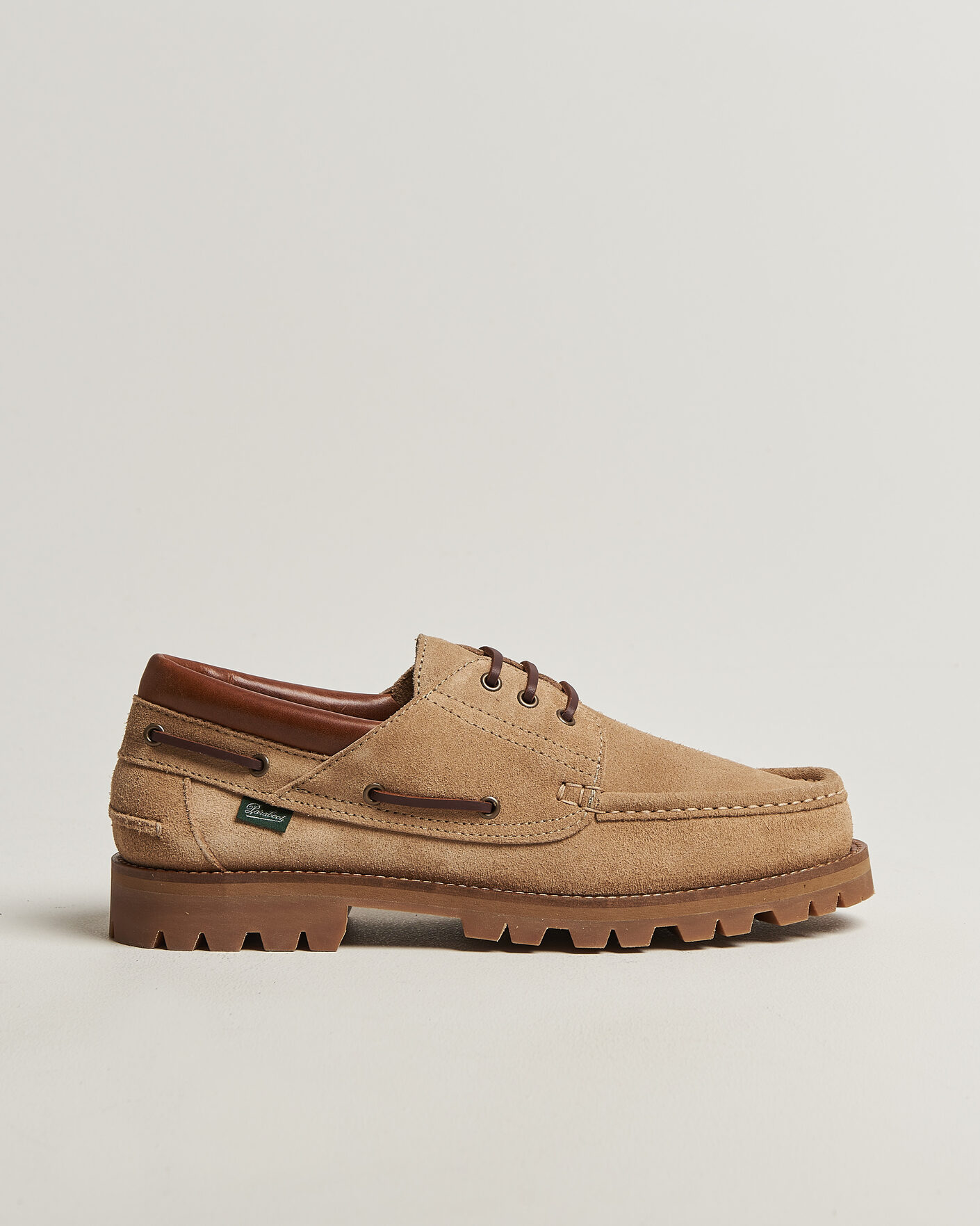 Herren | Derby | Paraboot | Briac Moc Toe Derby Sand Suede