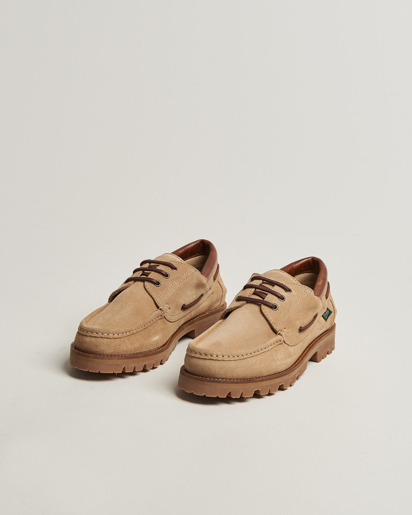 Herren | Derby | Paraboot | Briac Moc Toe Derby Sand Suede