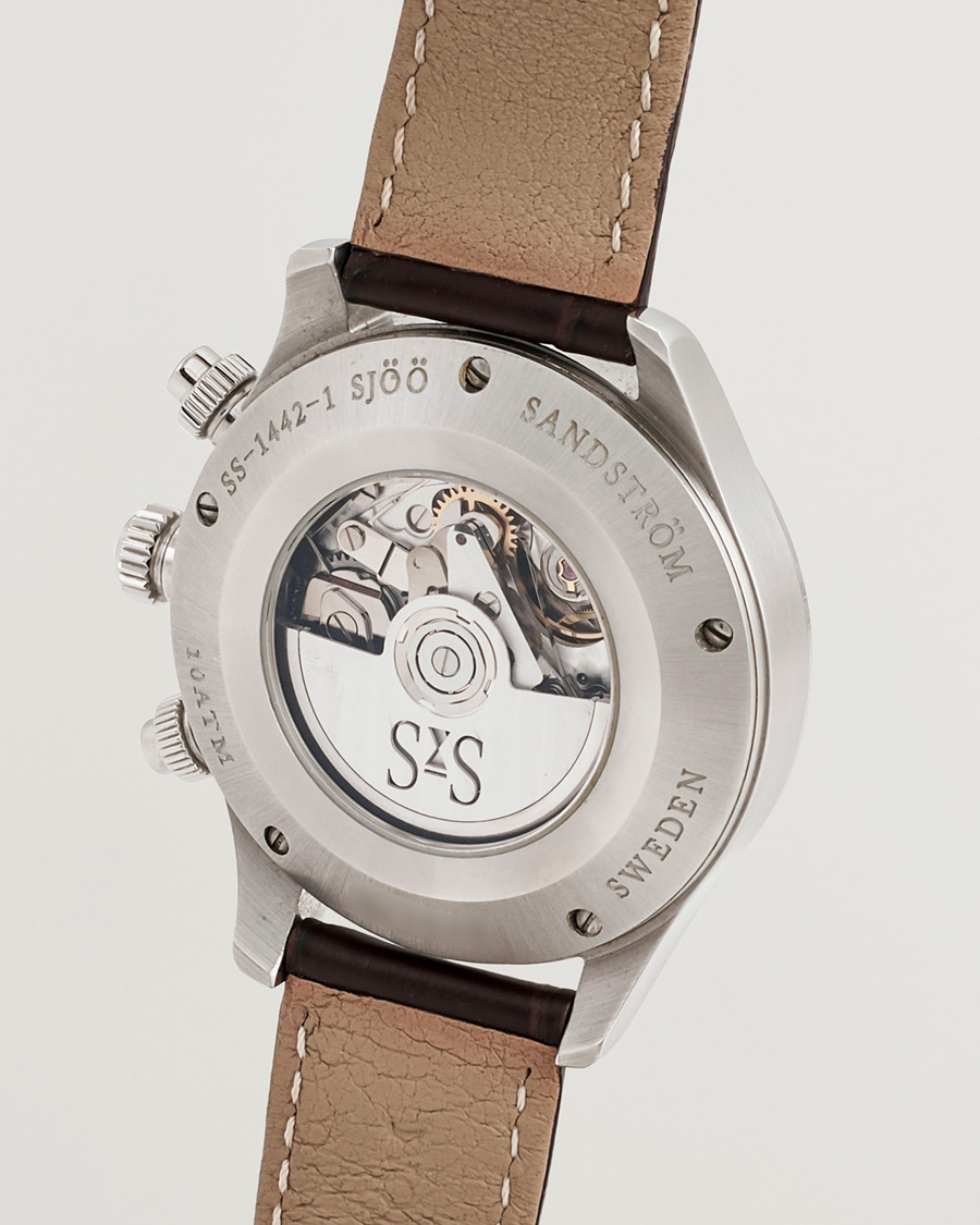 Herren | Pre-Owned & Vintage Watches | Sjöö Sandström Pre-Owned | Royal Steel Chrono 