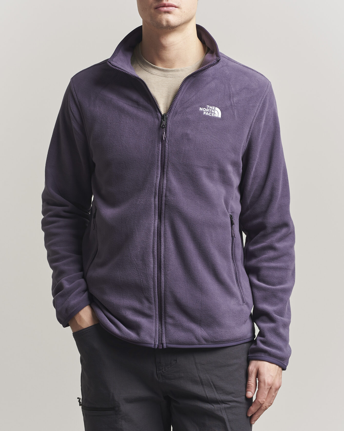 Herren | Pullover | The North Face | Glacier Full Zip Fleece Endless Dusk