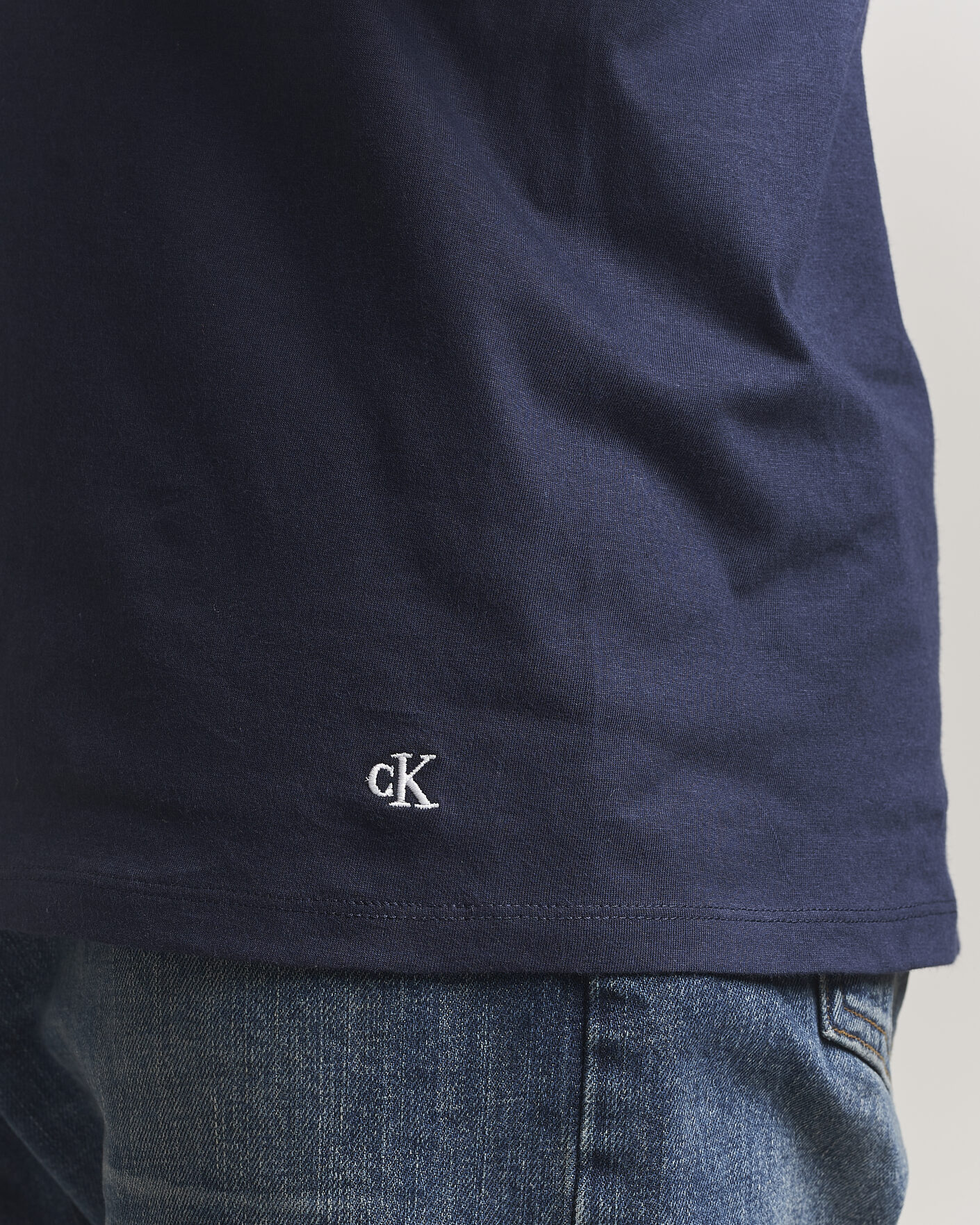 Herren | T-Shirts | Calvin Klein | 3-Pack Cotton Crew Neck T-Shirt Navy/Red/Blue