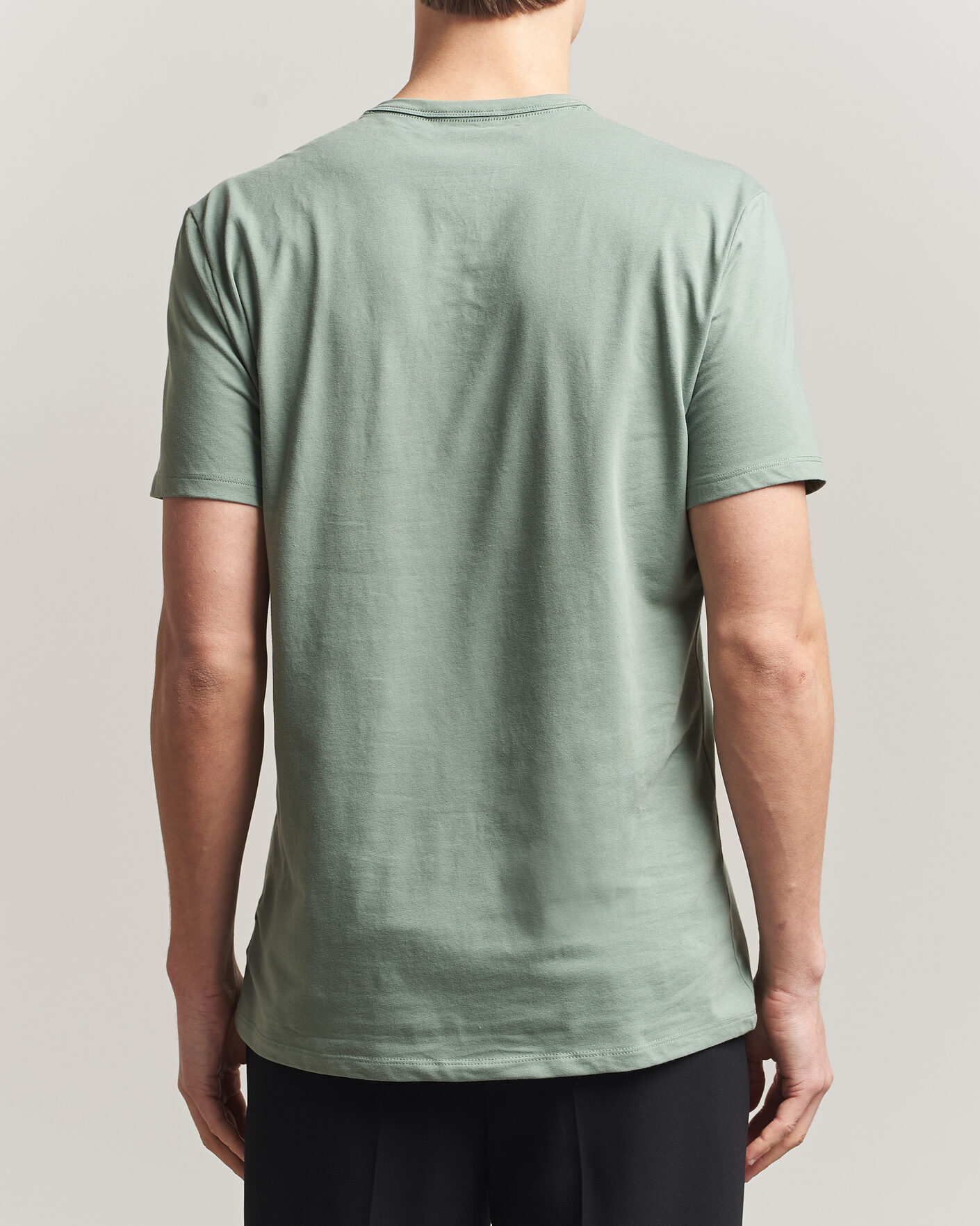 Herren | T-Shirts | Calvin Klein | 3-Pack Cotton Stretch Crew Neck T-Shirt Black/Blue/Green