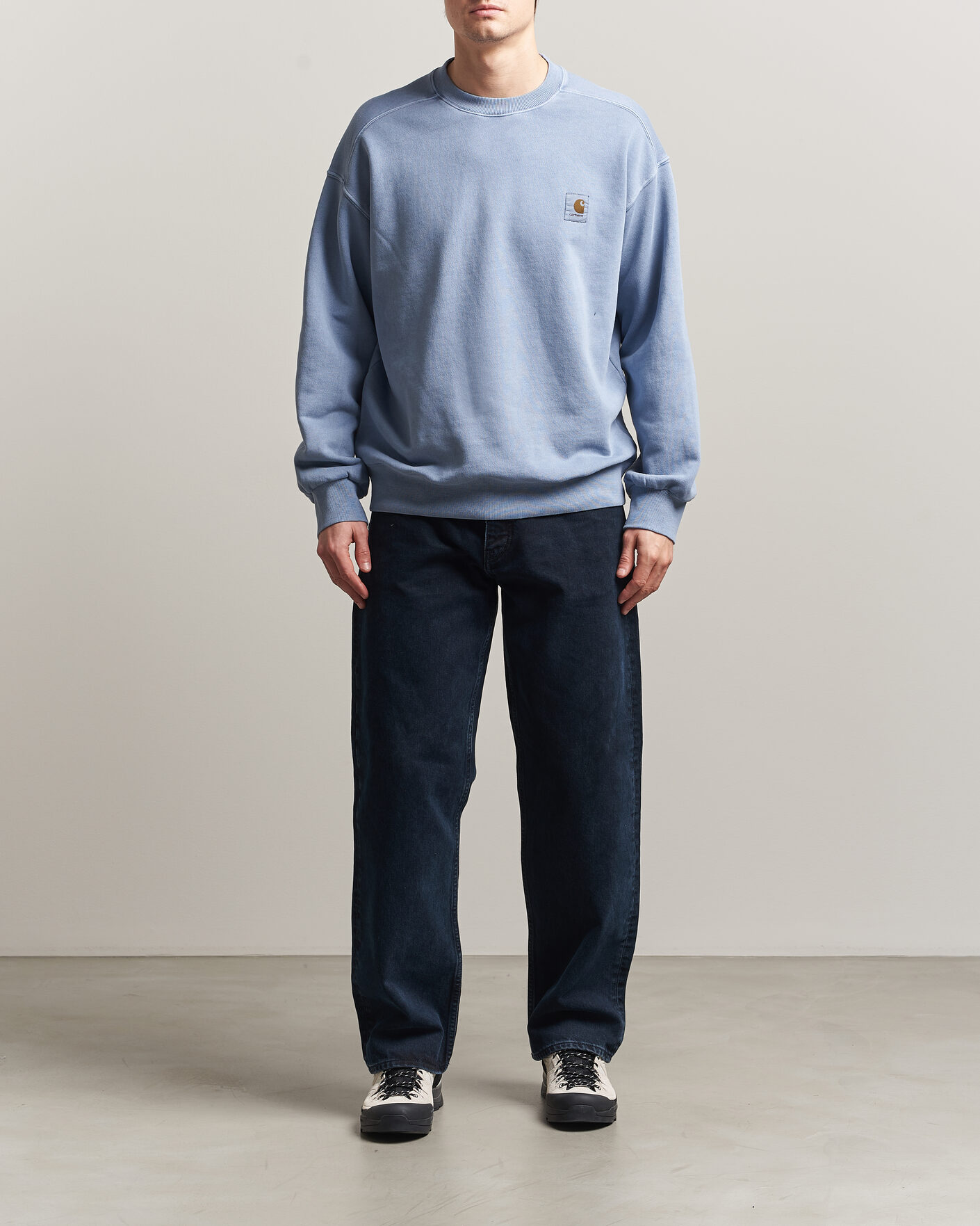 Herren | Pullover | Carhartt WIP | Nelson Sweatshirt Gentle Blue