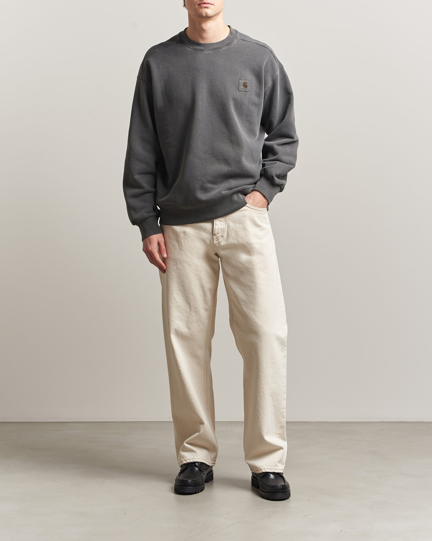 Herren | Pullover | Carhartt WIP | Nelson Sweatshirt Black