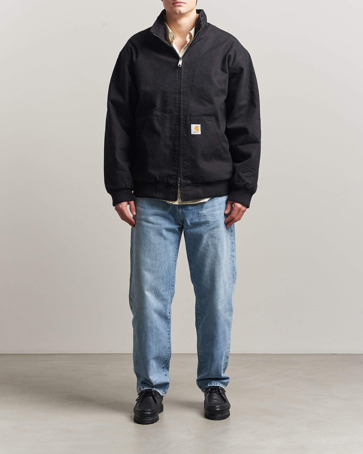 Herren | Hemden | Carhartt WIP | Aaron Pant Smith Denim Burst Washed